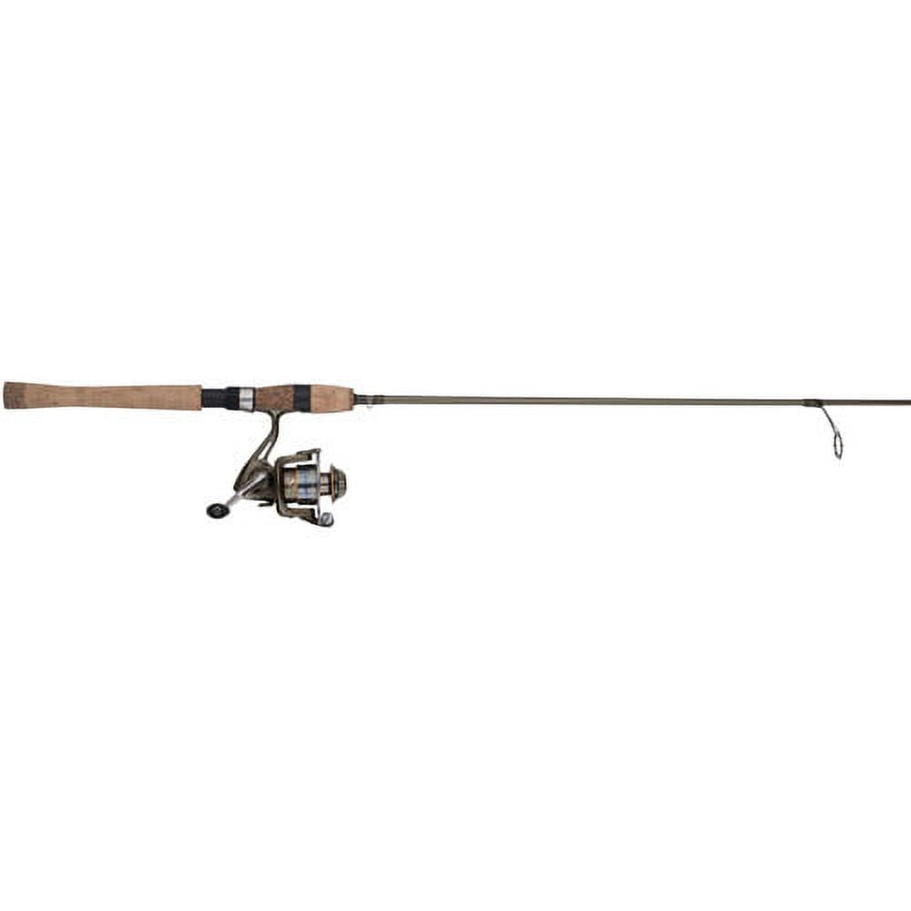 Shakespeare Wild Series Panfish Combo, 6' Light Fishing Rod, 25 Size Reel