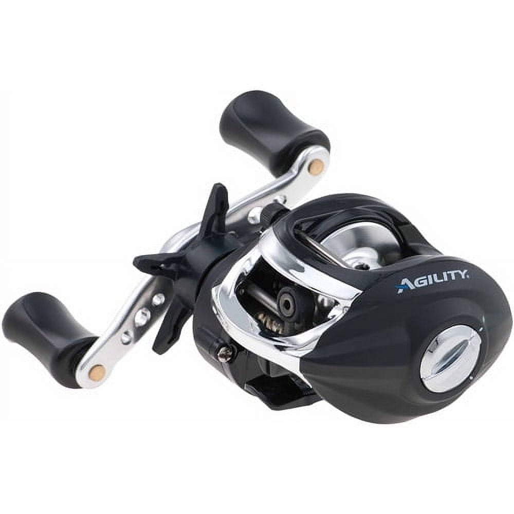 Shakespeare Agility Low Profile Baitcast Fishing Reel, Right Handle