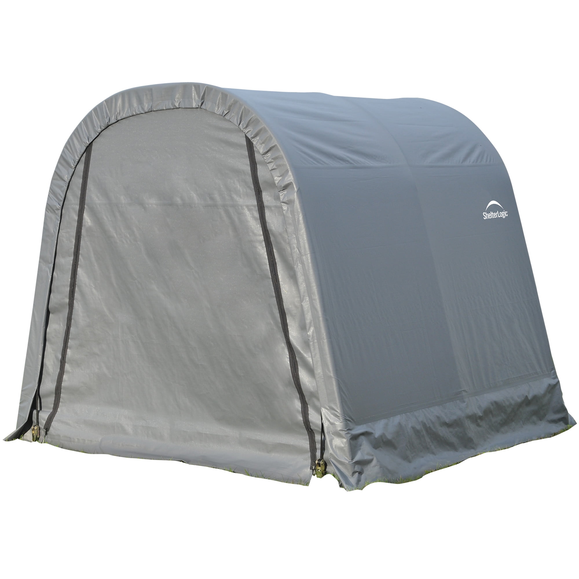 Sheltercoat 8 X 8 Ft. Wind And Snow Rated Garage Round Grey Std