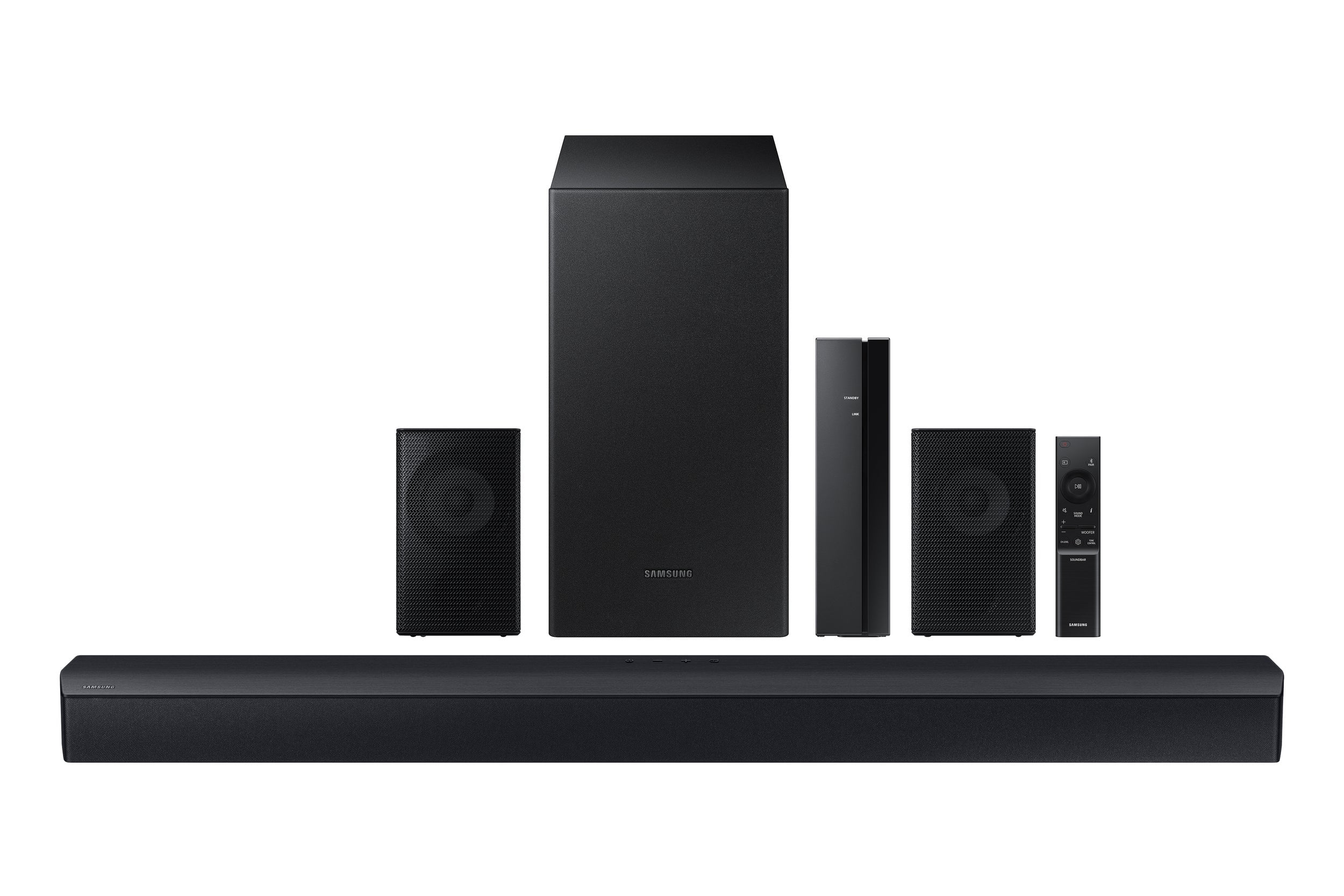 SAMSUNG B-Series 4.1.CH Soundbar & Rear Speakers with Subwoofer, Bluetooth, HW-C47M/ZA 2023