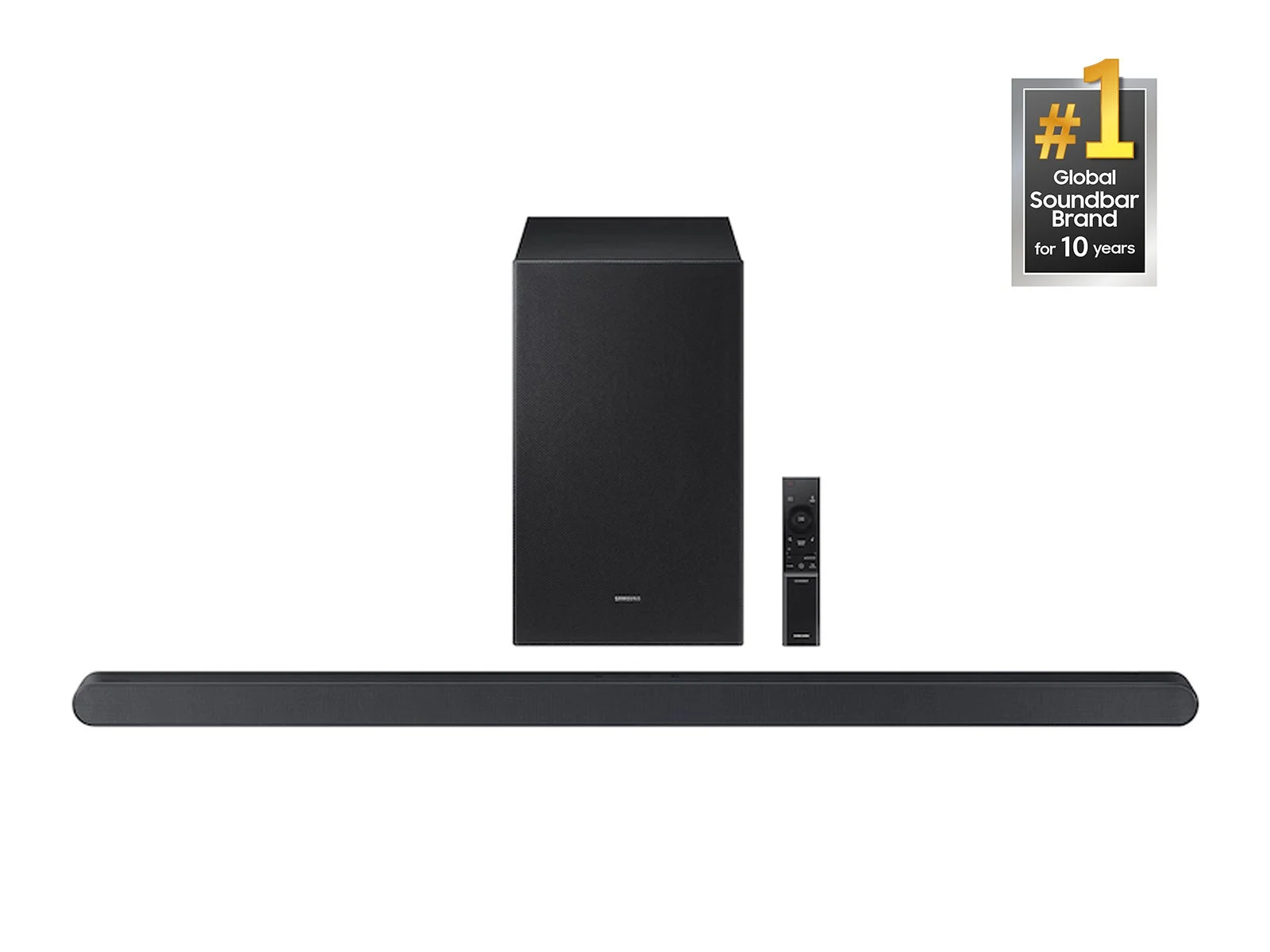 SAMSUNG Ultra-slim 3.1ch. Wireless Dolby ATMOS Soundbar with Q-Symphony HW-S700D