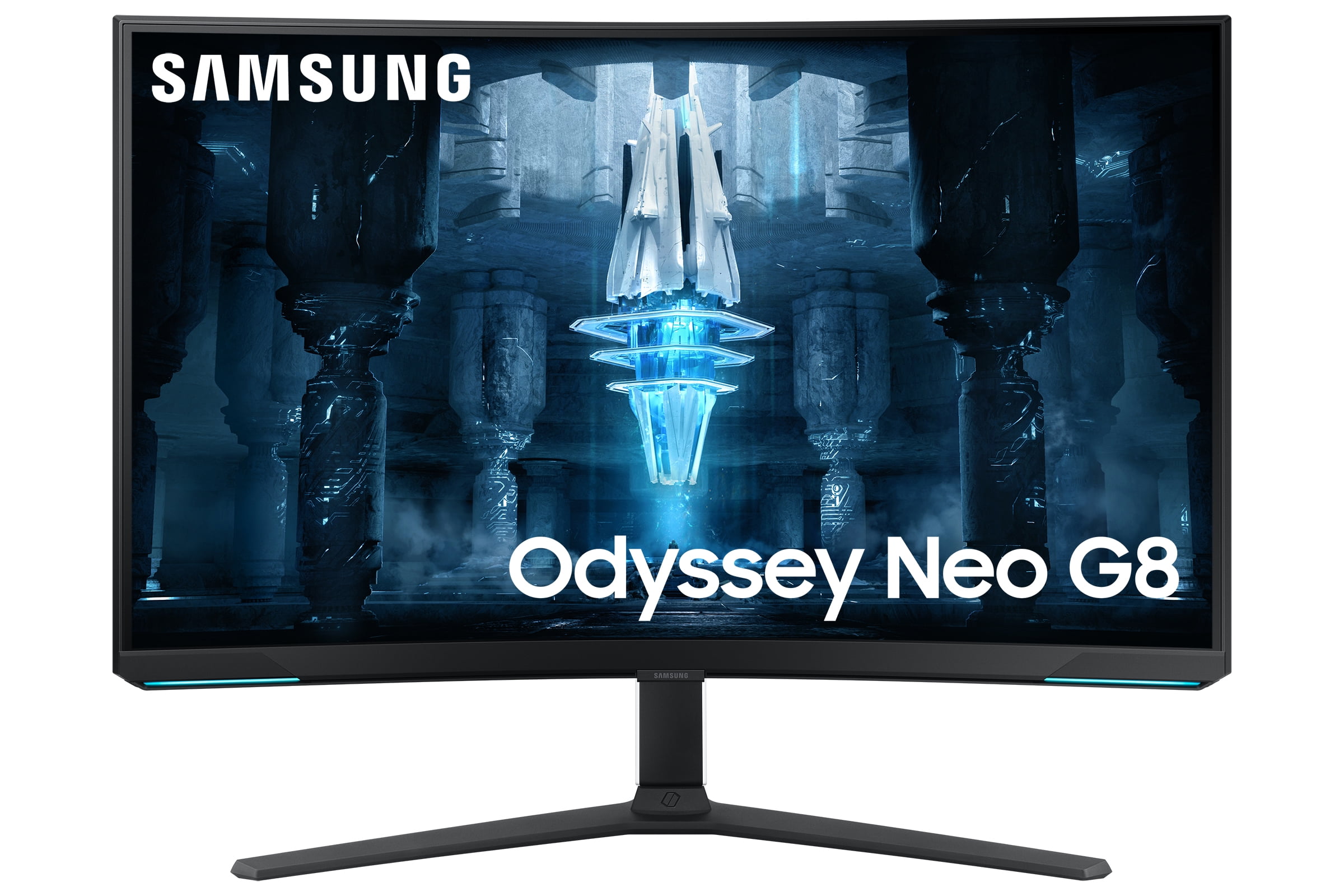 SAMSUNG 32" Class Odyssey Neo G8 4K UHD 240Hz 1ms Curved Gaming Monitor - LS32BG852NNXGO