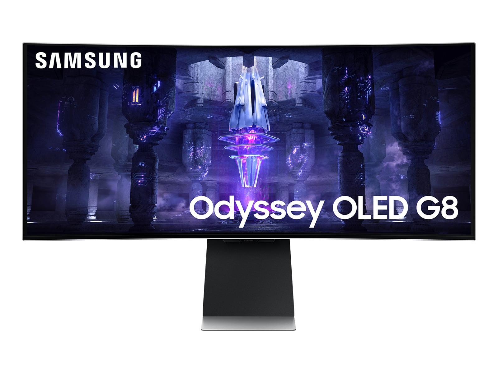 SAMSUNG 34" Class G85SB OLED Ultra WQHD 0.03ms 175Hz Curved Smart Gaming Monitor - LS34BG850SNXZA