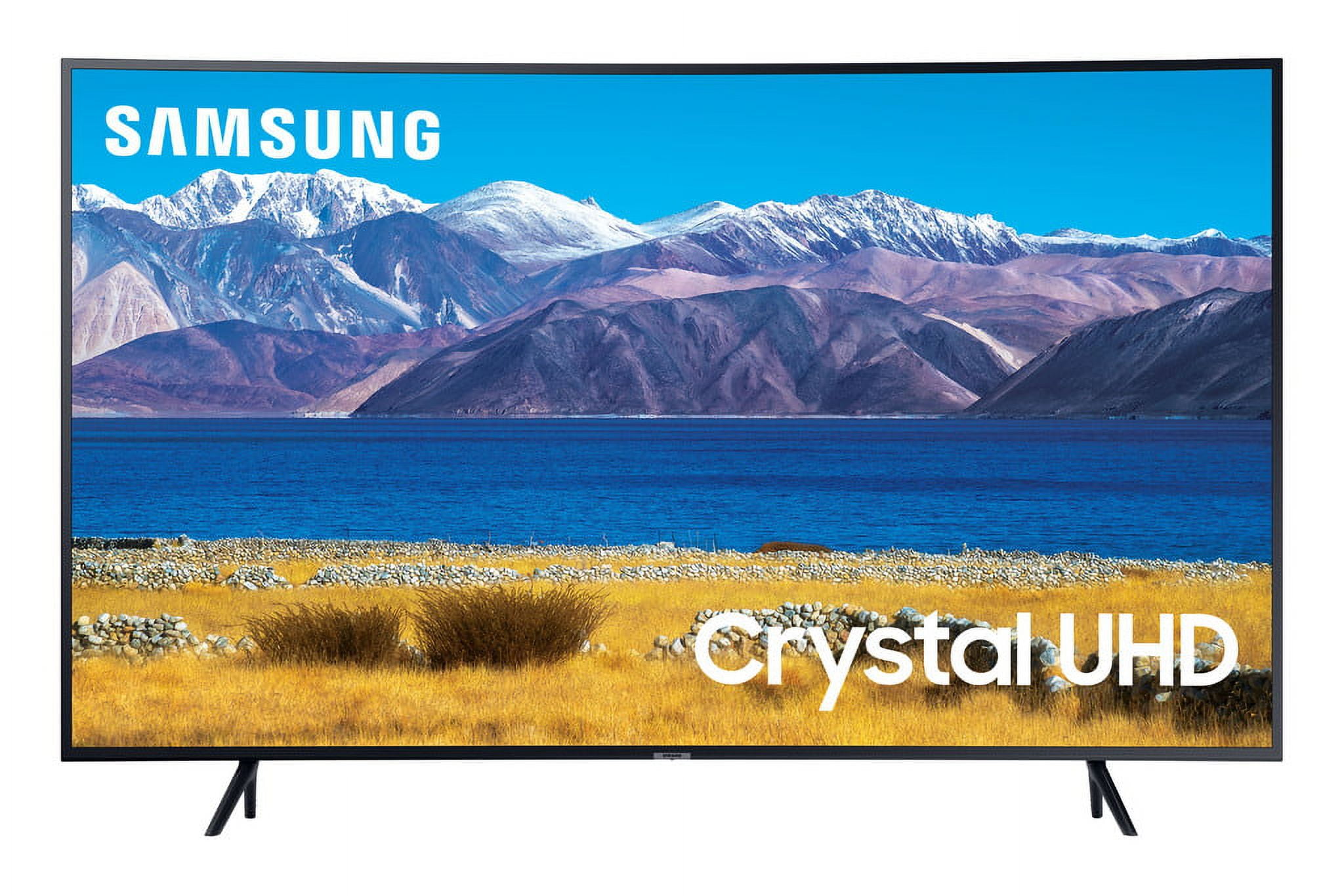 SAMSUNG 55" Class TU8300 Curved 4K Crystal UHD (2160p) LED Smart TV - UN55TU8300FXZA