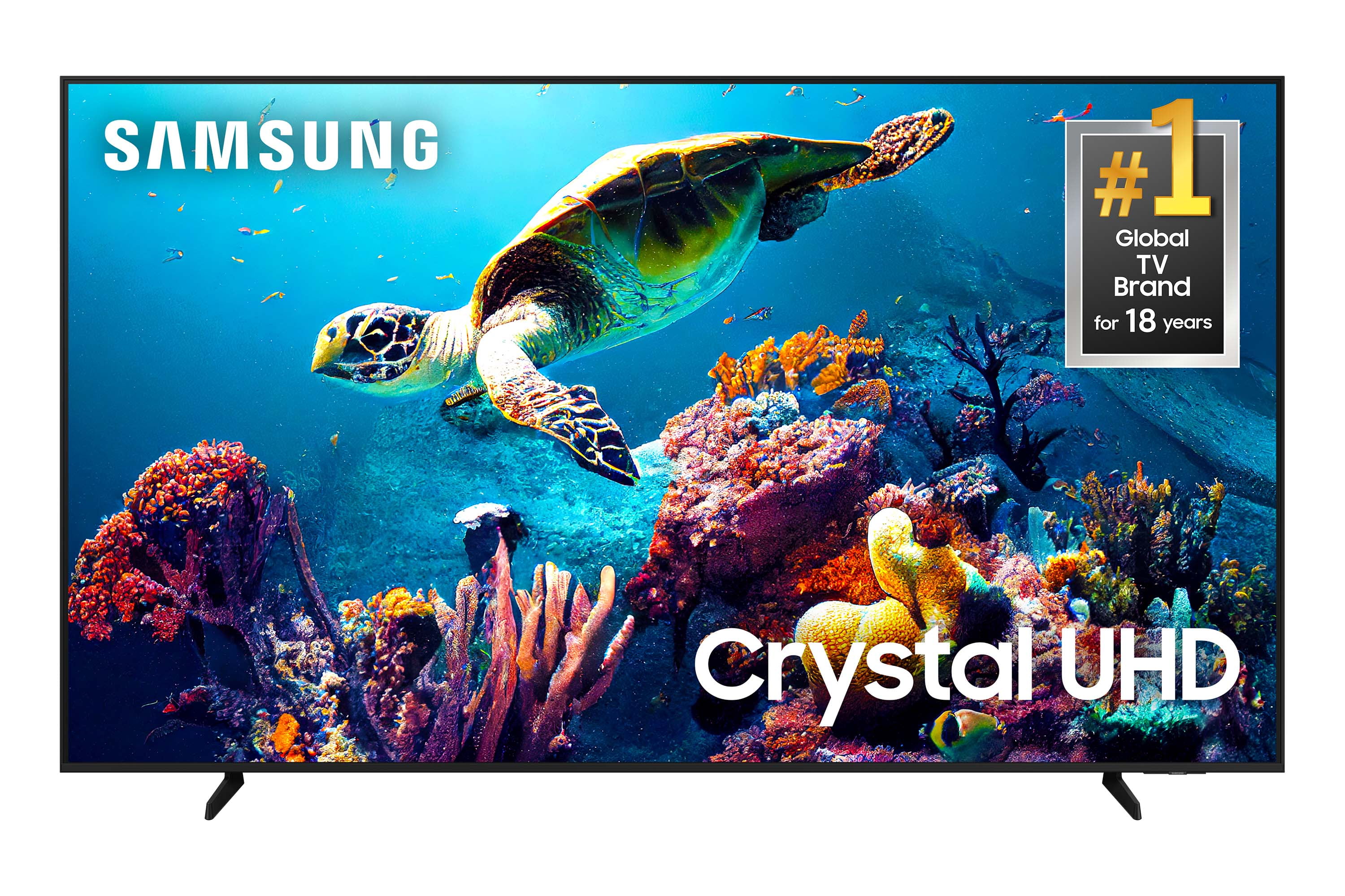 SAMSUNG 75” Class DU6900 Crystal UHD 4K Smart TV UN75DU6900FXZA 2024
