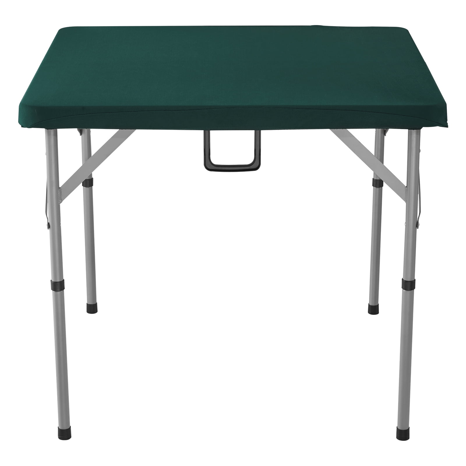 SKYSHALO Fold-in-Half, Wear-Resistant Tabletop 4 Player Card, Mahjong Table, Green