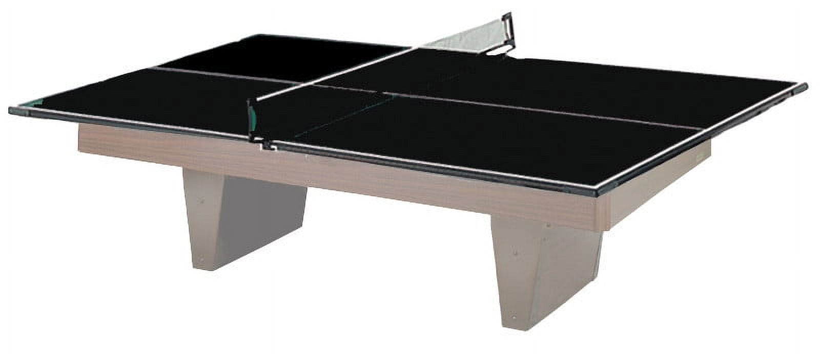 Harvard Table Tennis Conversion for 7'/8' Billiard Table, Black
