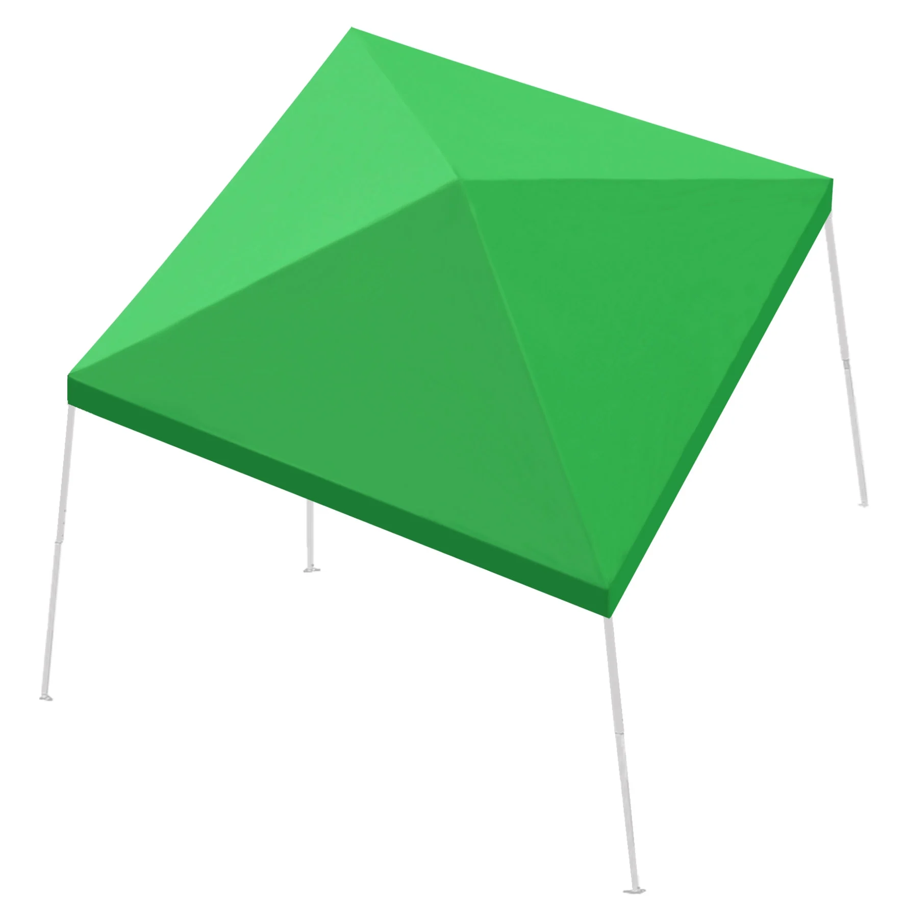 SUNNY 8ft x 8ft Green Top Cover Outdoor Canopy, UV Resistant