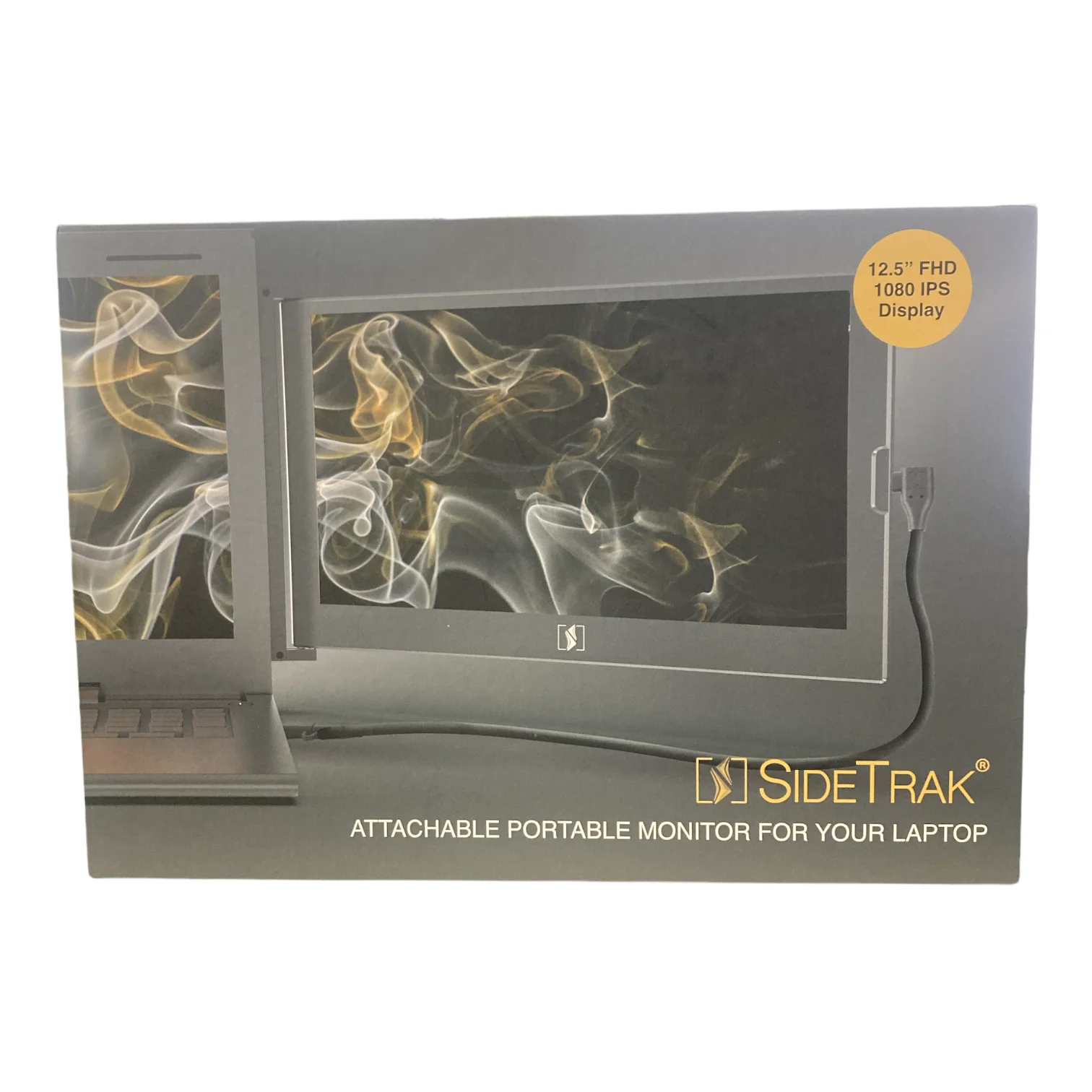 SideTrak ST12BLA Portable USB Monitor 12.5" Screen Full HD