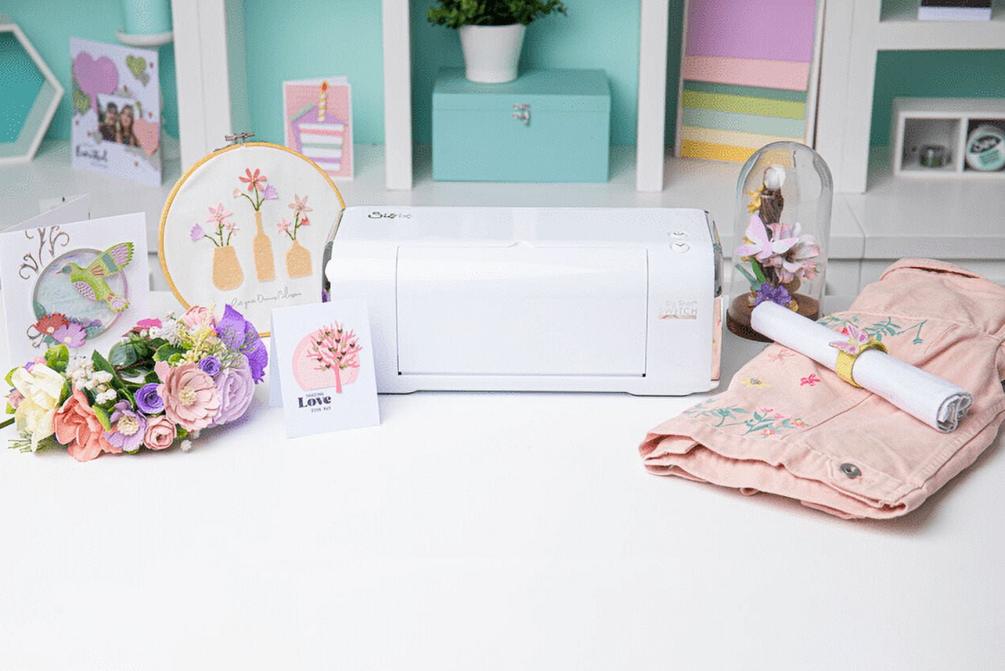 Sizzix Big Shot Switch Plus Starter Kit (US Version)-White