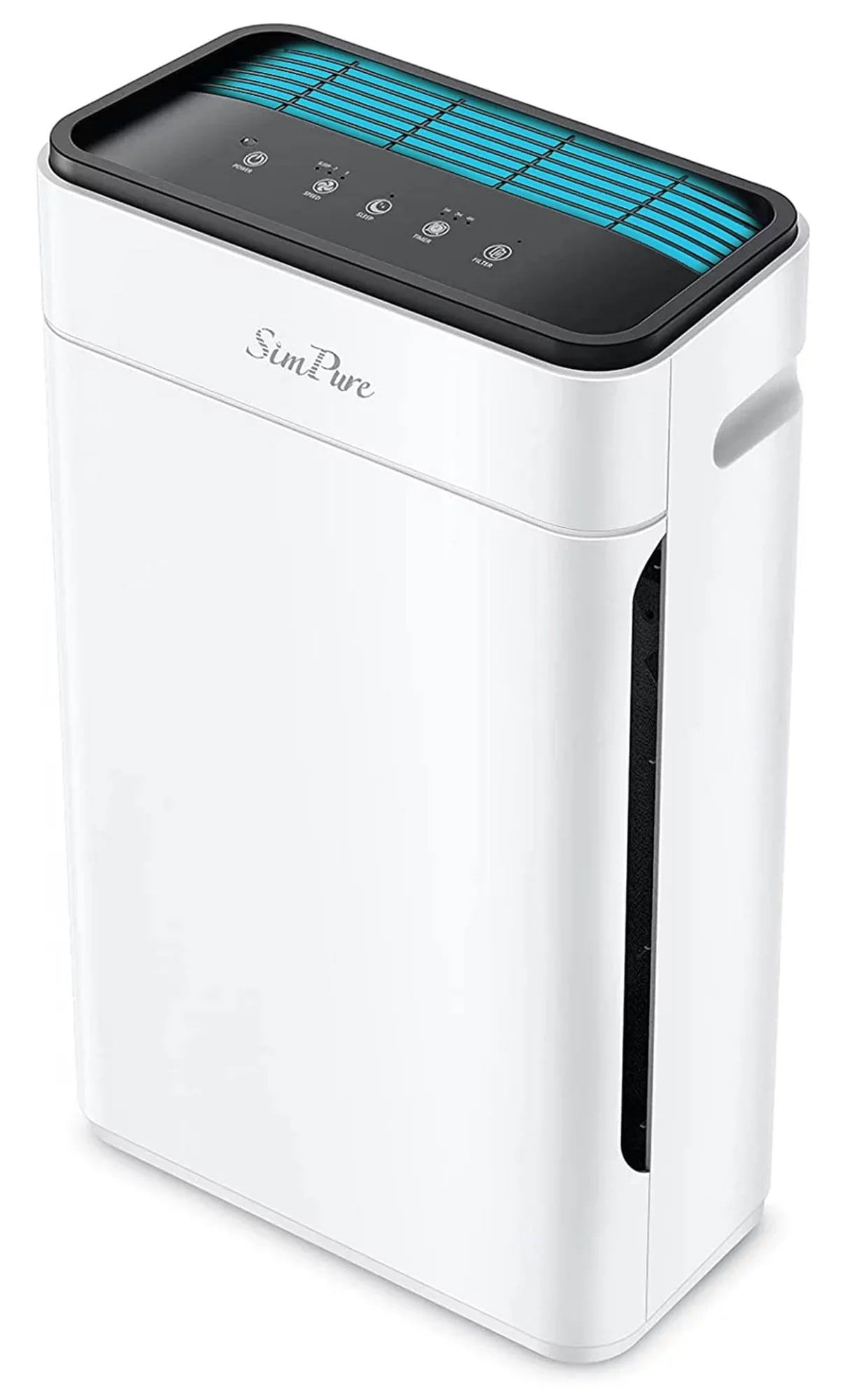 SimPure HP8 HEPA Air Purifier Air Filter Cleaner for Large Room 800 Sq Ft, Removal Allergies, Fire Smoke, Dust, White