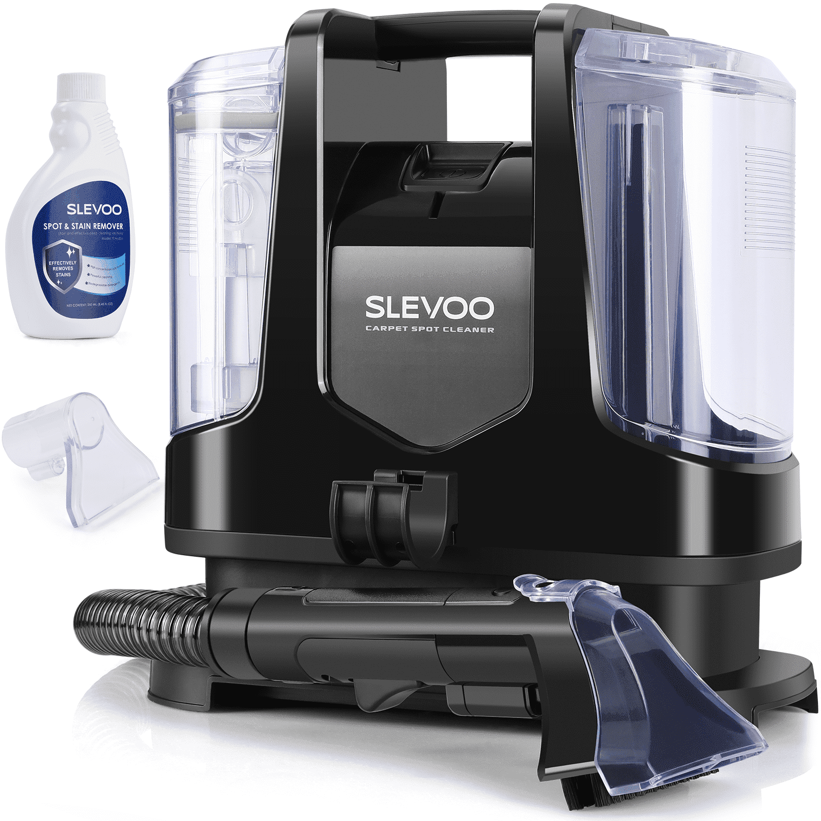 Slevoo Portable Carpet Cleaner, Upholstery Cleaner with Pet Spot Stain Remover, 10.5Kpa Strong Suction, 400W Powerful Motor, New