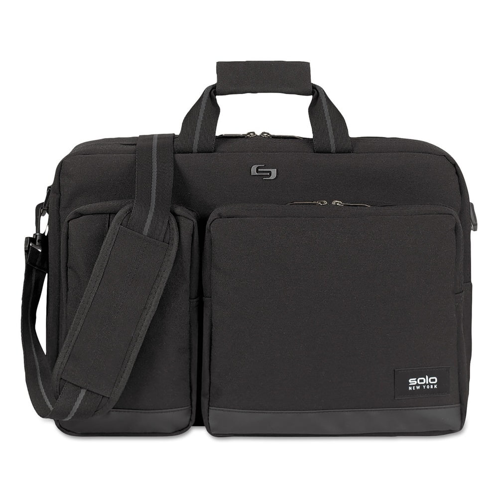 United States Luggage Urban Hybrid Briefcase, 5" X 17.25" X 17.24", Polyester, Black