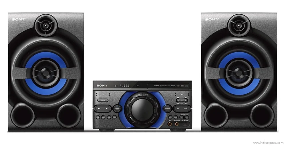 Sony MHC-M40 High Power Audio System with CD, Bluetooth, Mic Input, Karaoke Function