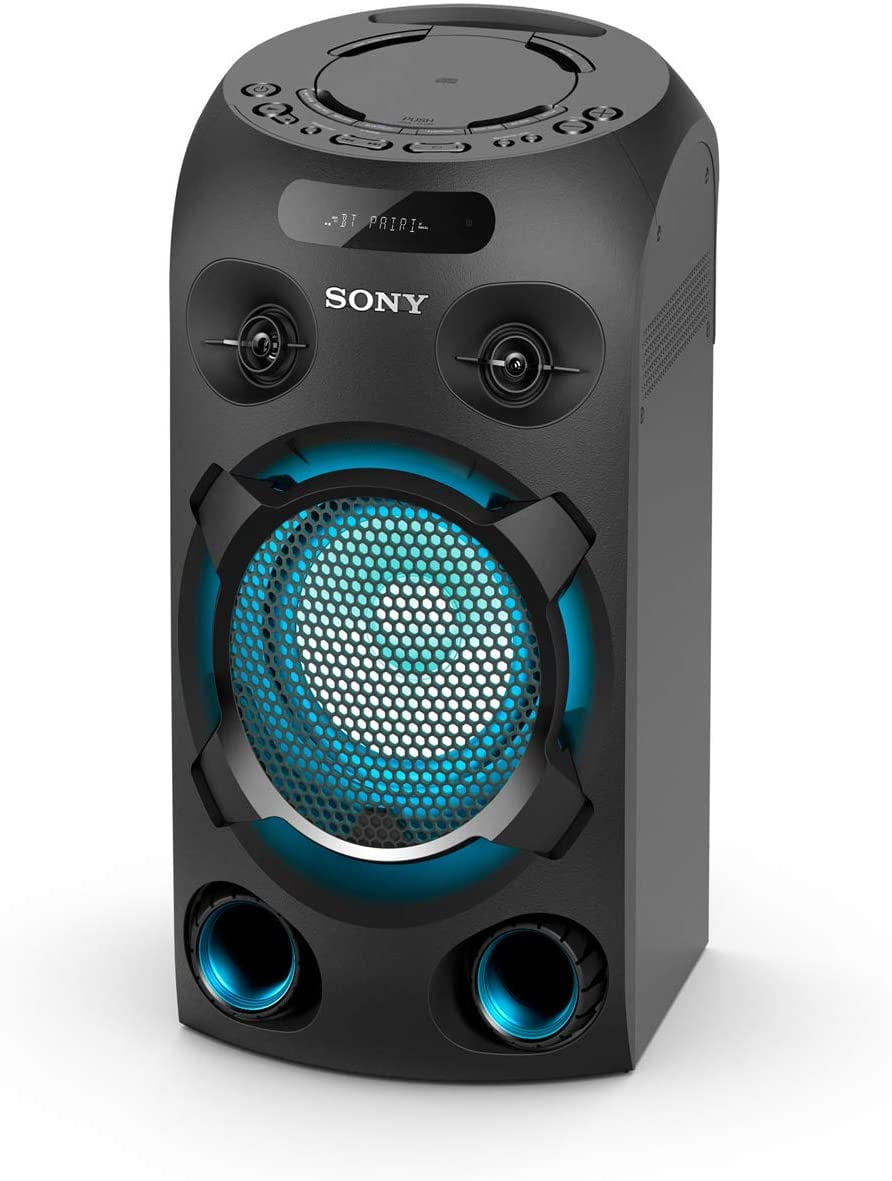 Sony MHC-V02, Compact High Power Party Speaker. One Box Music System, Black