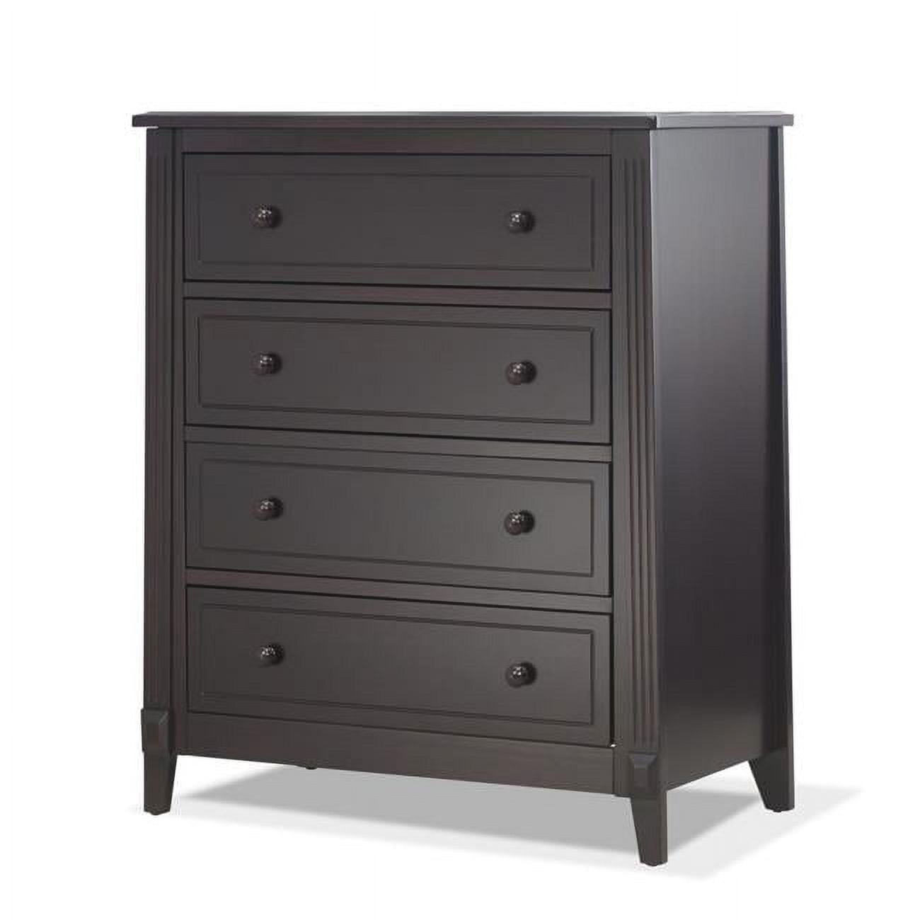 Sorelle Berkley 4-Drawer Chest - Espresso