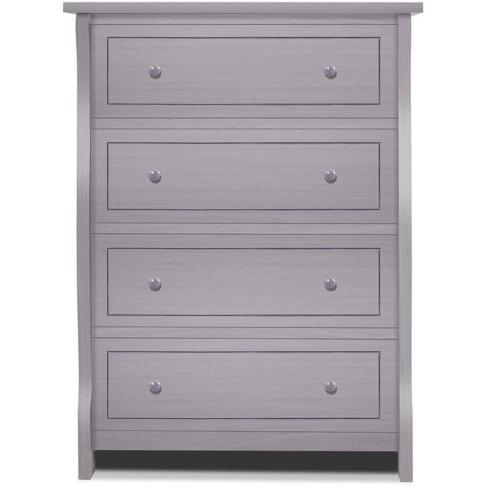 Sorelle Princeton Elite 4-Drawer Dresser - Weathered Gray