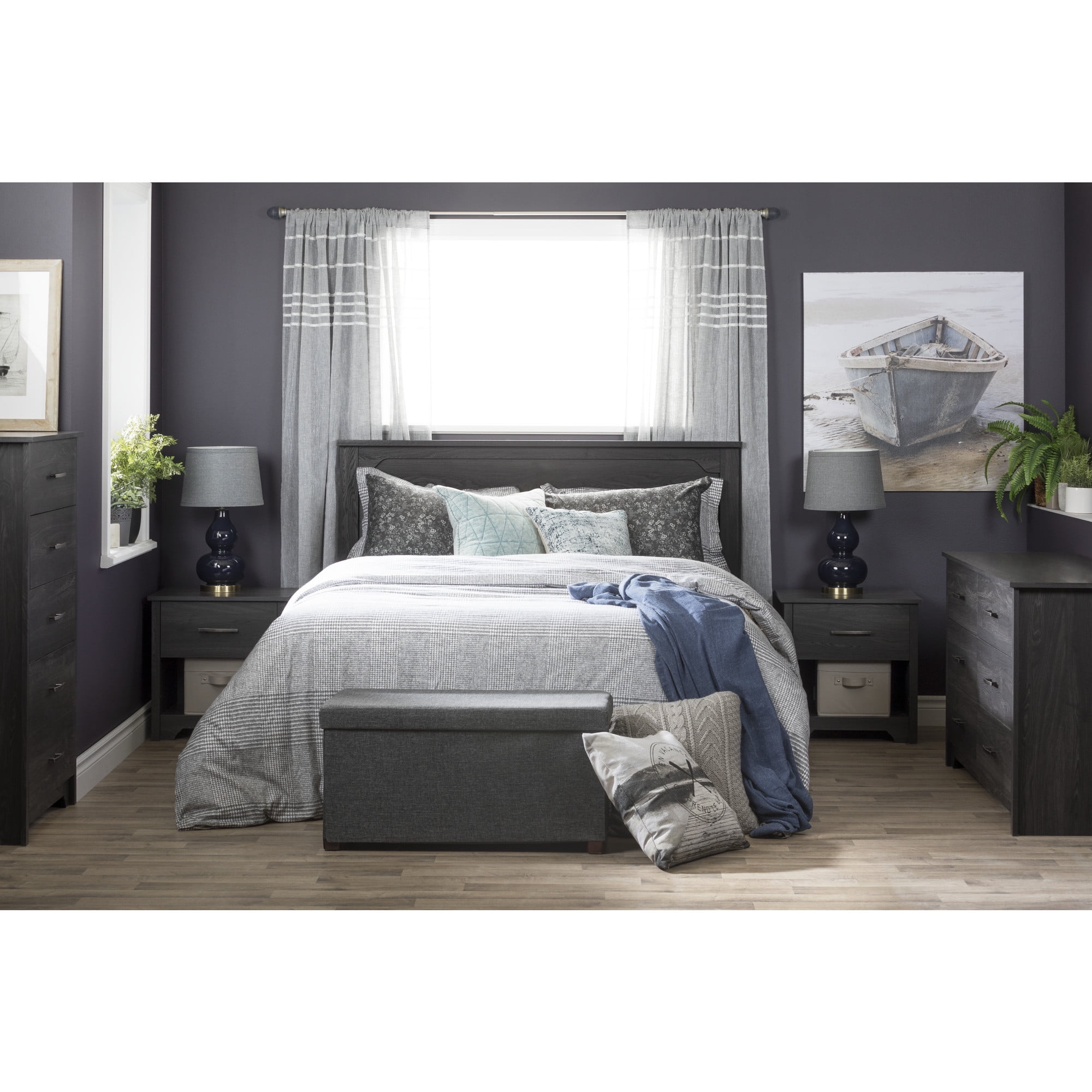 South Shore Fusion, Contemporary Chest, Gray