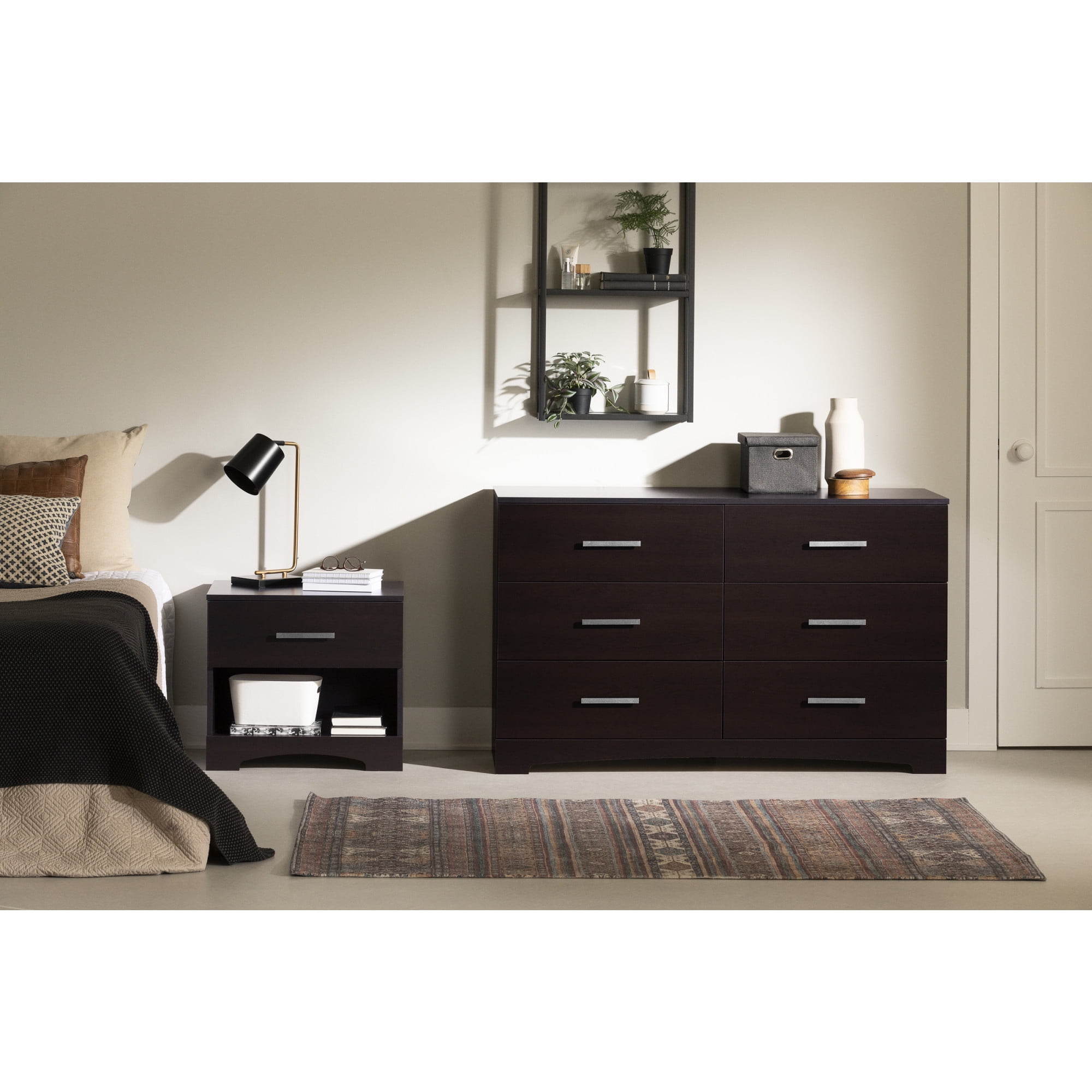 South Shore Gramercy, Contemporary Dresser, Brown