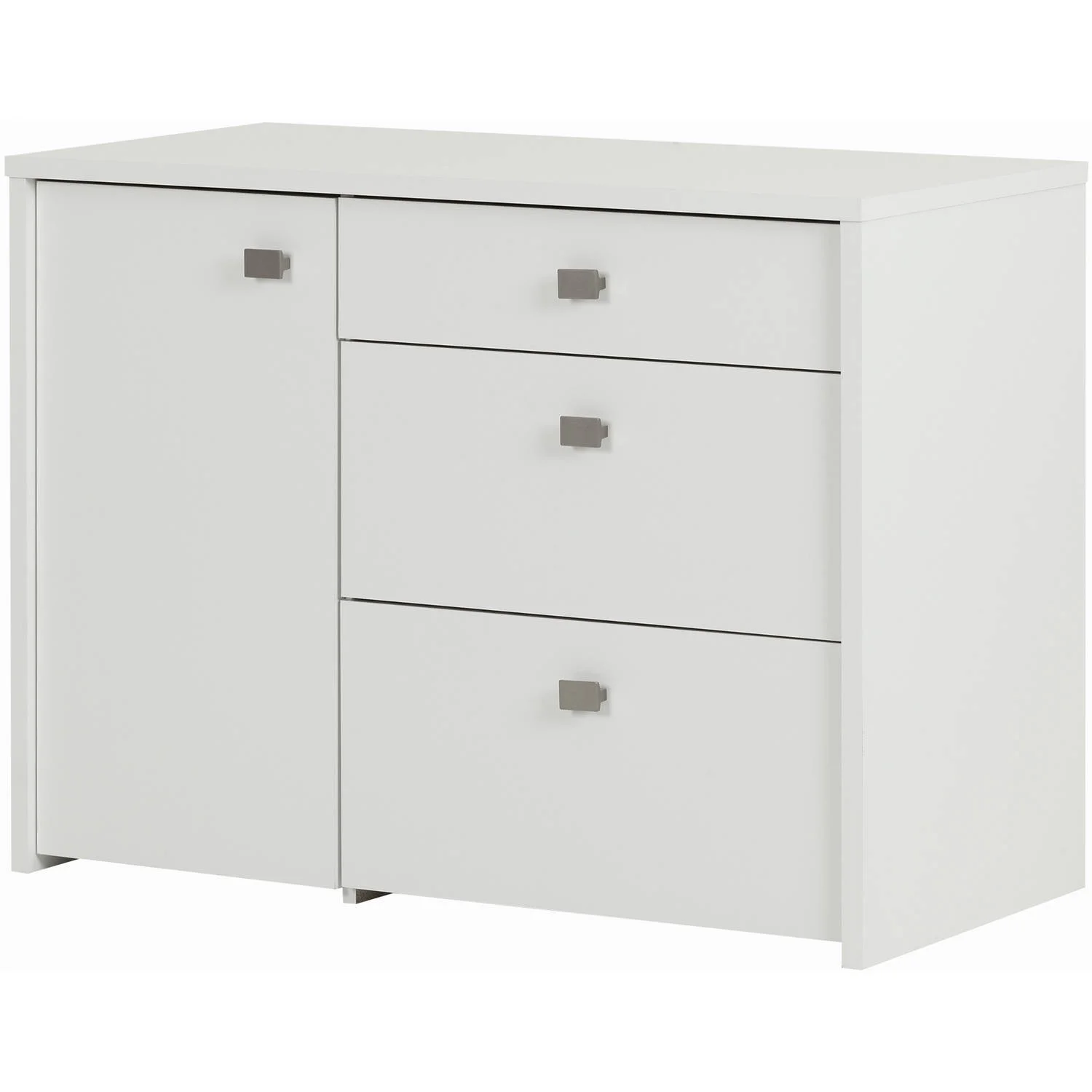 South Shore Interface, File Cabinet with 2 Drawers, White