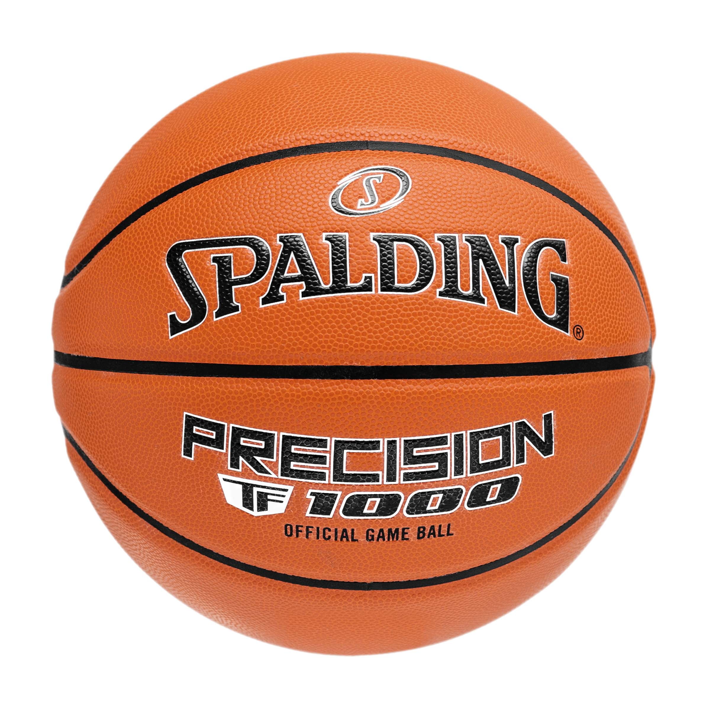 Spalding Precision TF-1000 Indoor Game Basketball - Size 7, 29.5"