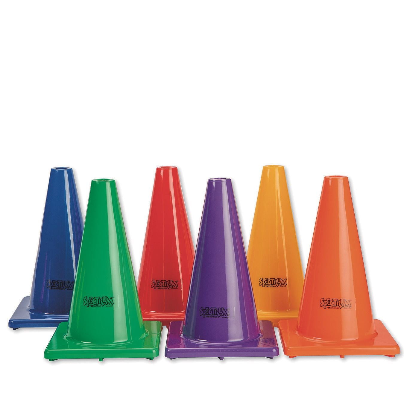 Spectrum™ Poly Cones, 12" (Set of 6)