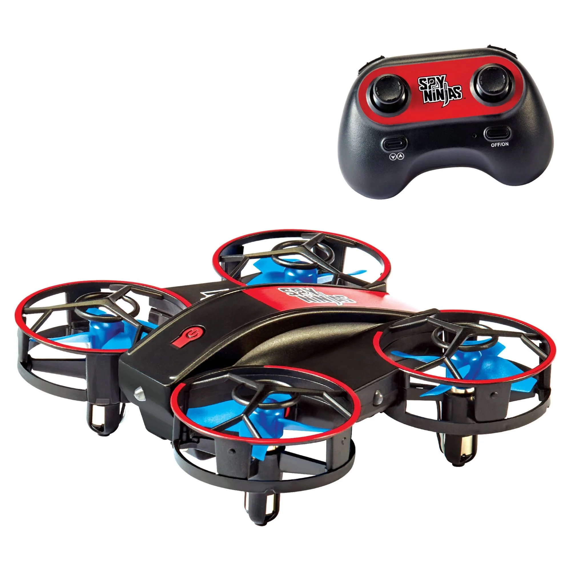 Spy Ninjas Gizmo 3.5" Drone, Remote Control, Replacement Propellers, and Character Targets