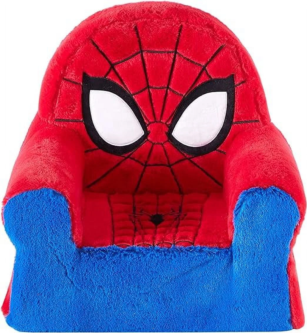 Spiderman, Figural Foam Chair, 13 x 17 x20