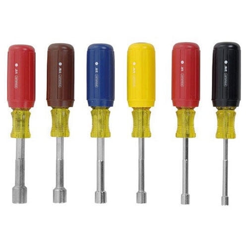 Stanley Assorted SAE Nut Driver Set 8 in. L 6 pc.