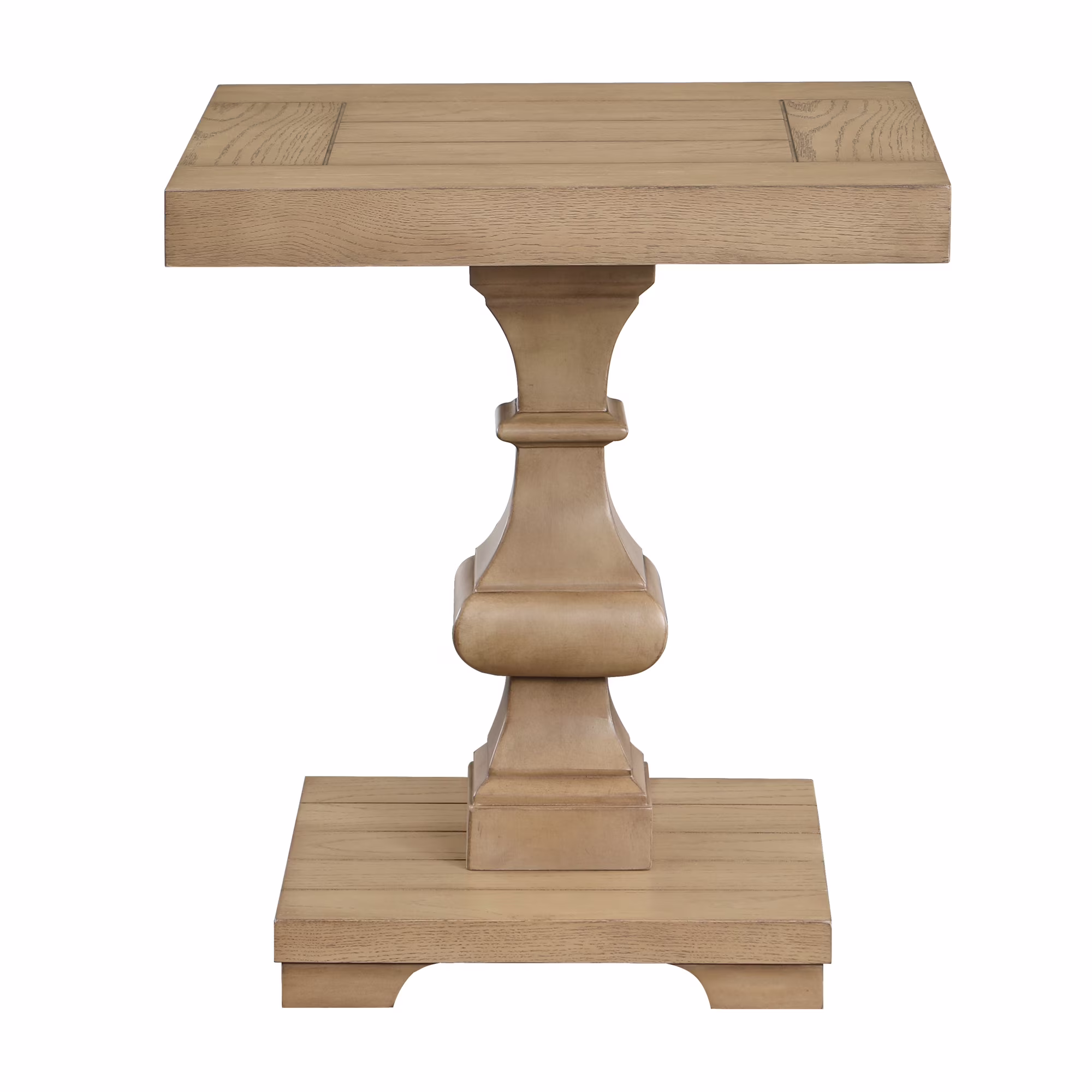 Steve Silver Dory Square Engineered Wood End Table in Brown