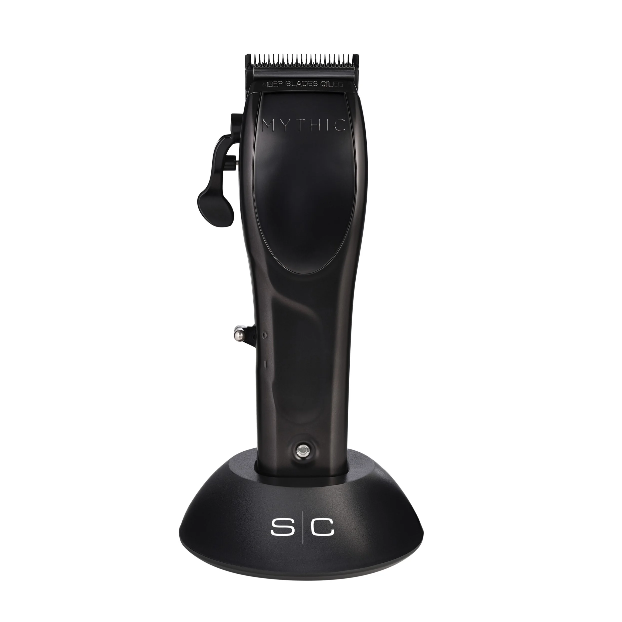 StyleCraft Mythic Professional Metal Body Cordless Hair Clipper, Black