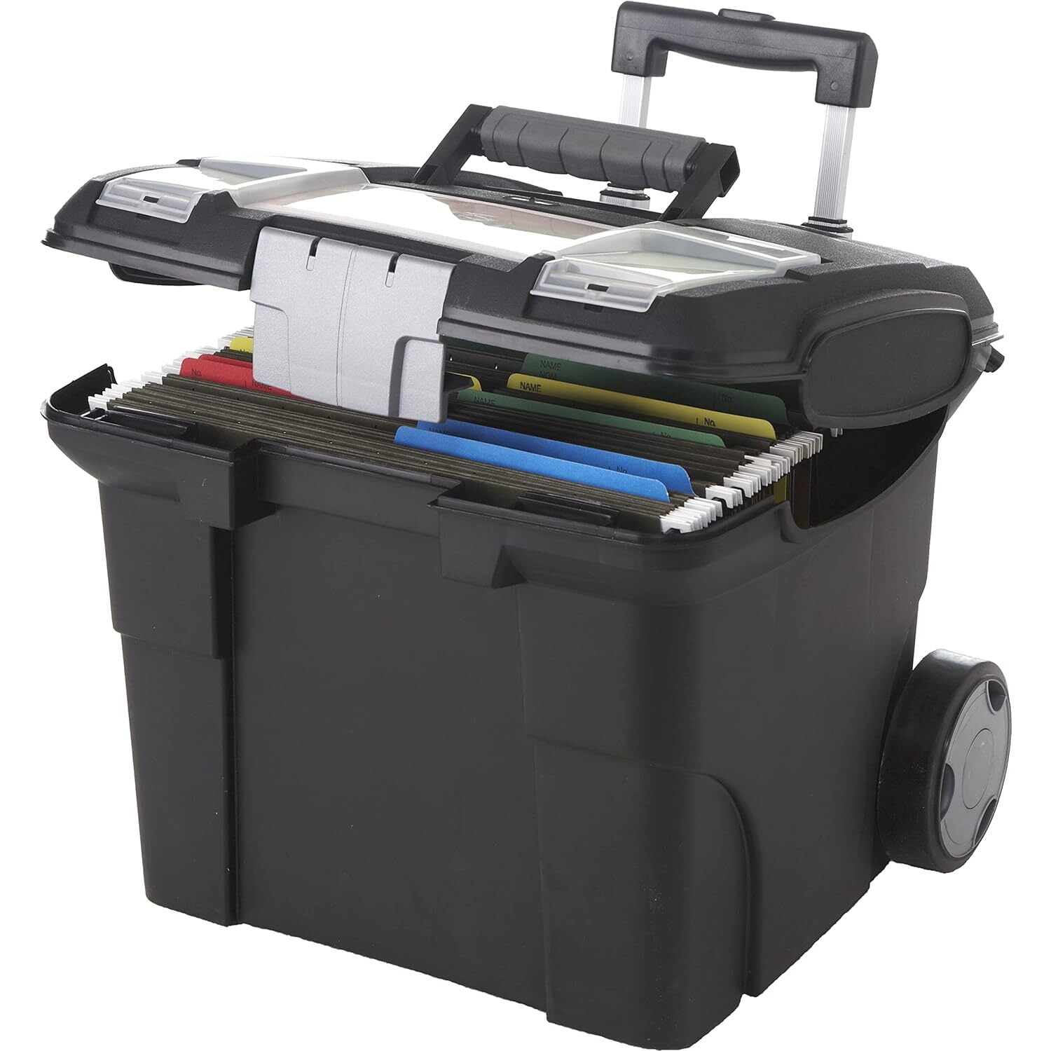 Storex Mobile File Cart 61507U01C