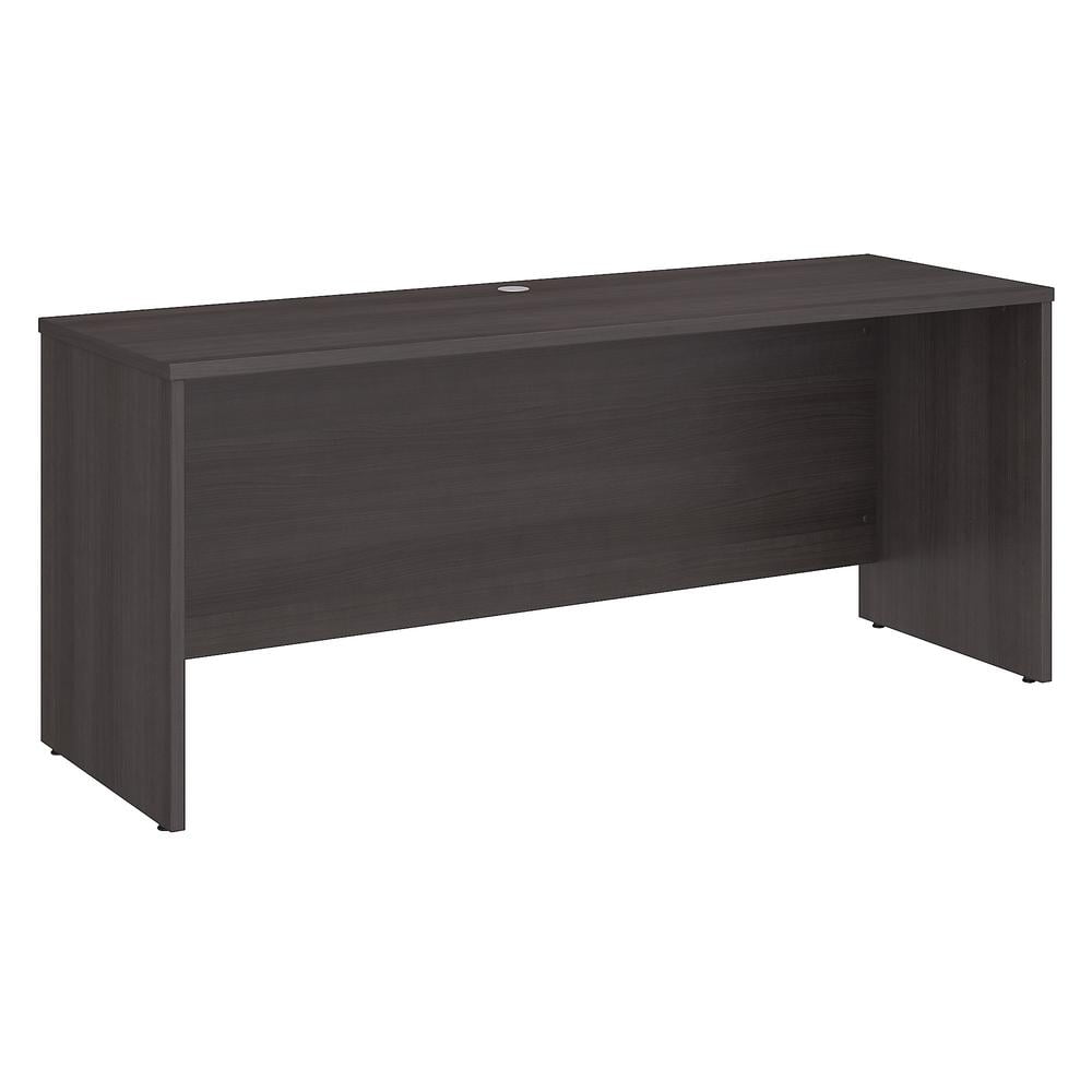Studio C 72W x 24D Credenza Desk in Storm Gray - Engineered Wood