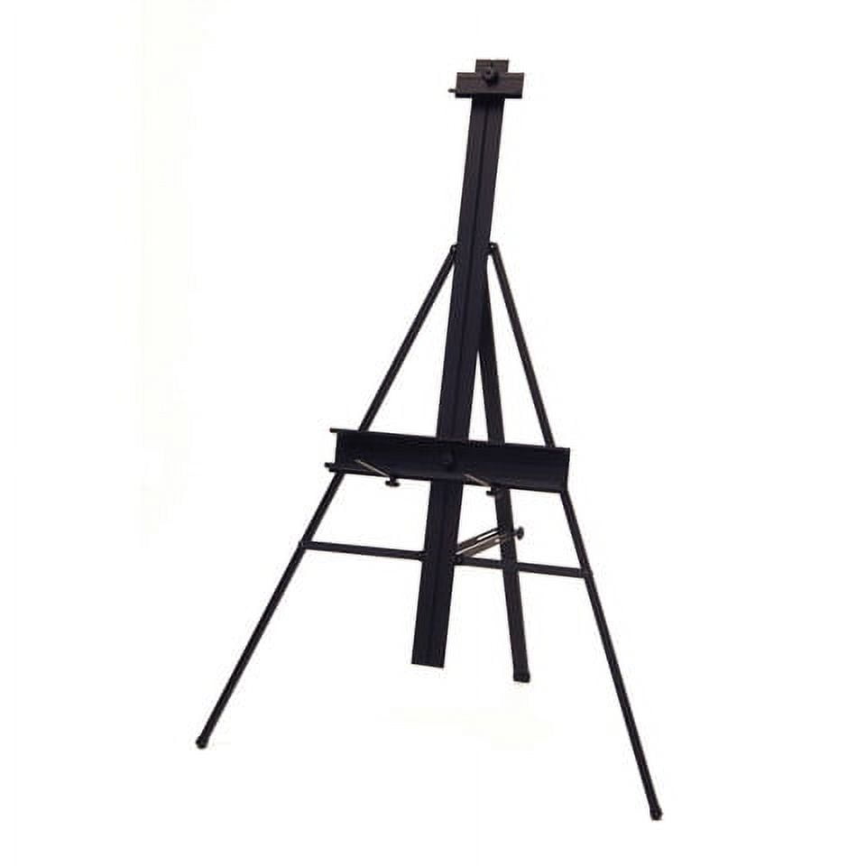 Studio Designs Premier Painting Easel - Aluminum - Black - 56.25 in x 41 in x 27 in