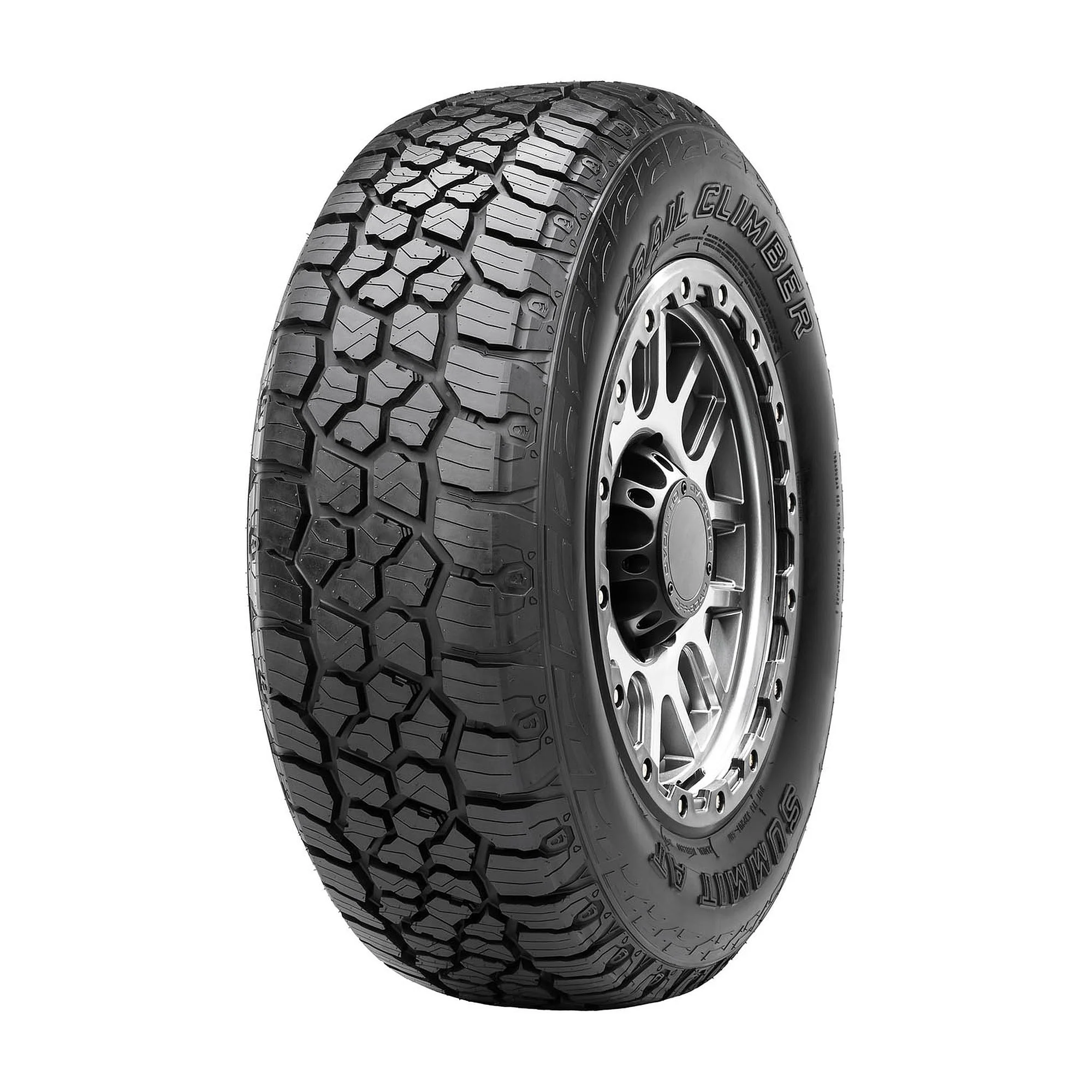 Summit Trail Climber AT All Terrain LT245/75R17 121/118S E Light Truck Tire