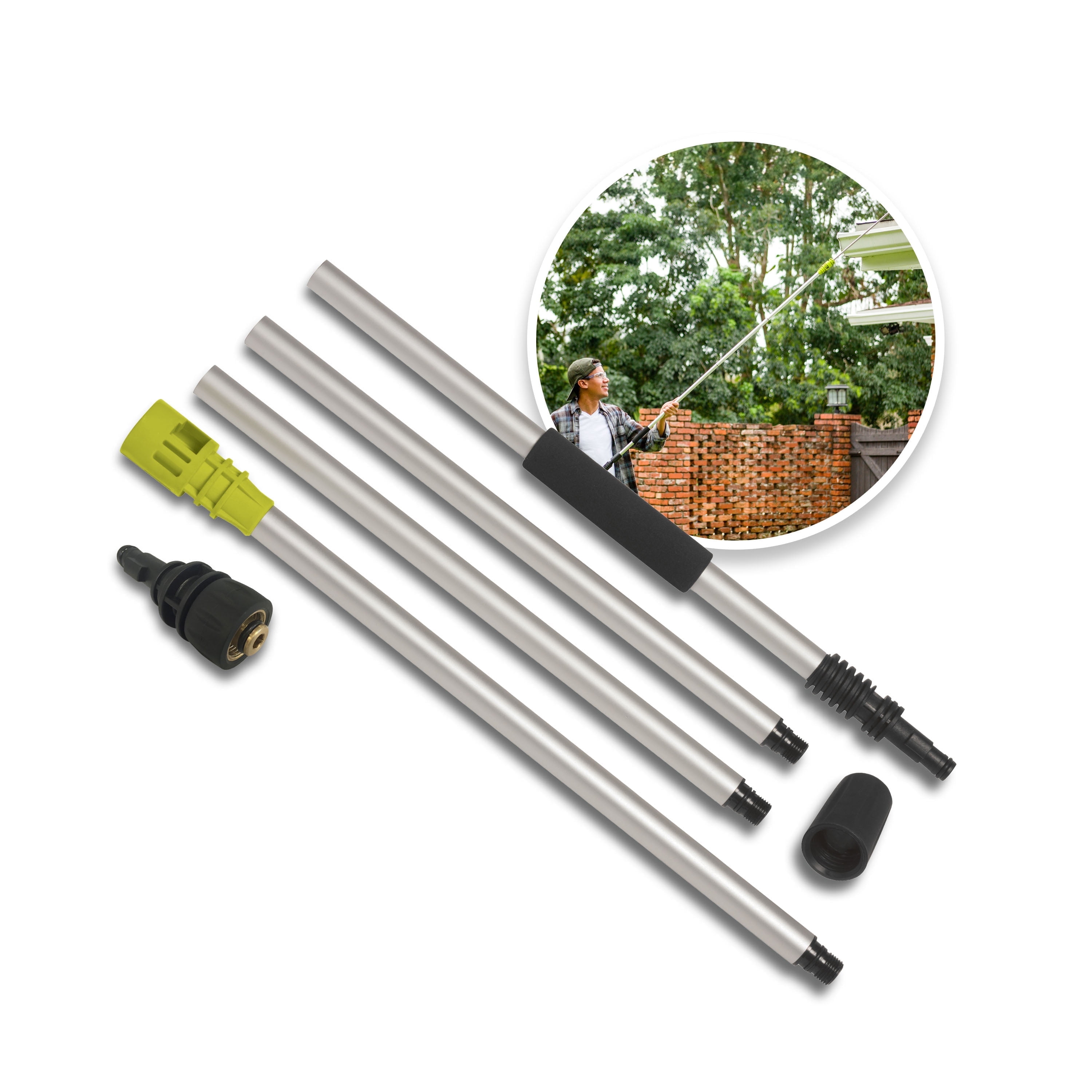 Sun Joe 5.5' Extension Spray Wand, Aluminum Pole for SPX Series Pressure Washers, SPX-ESW4