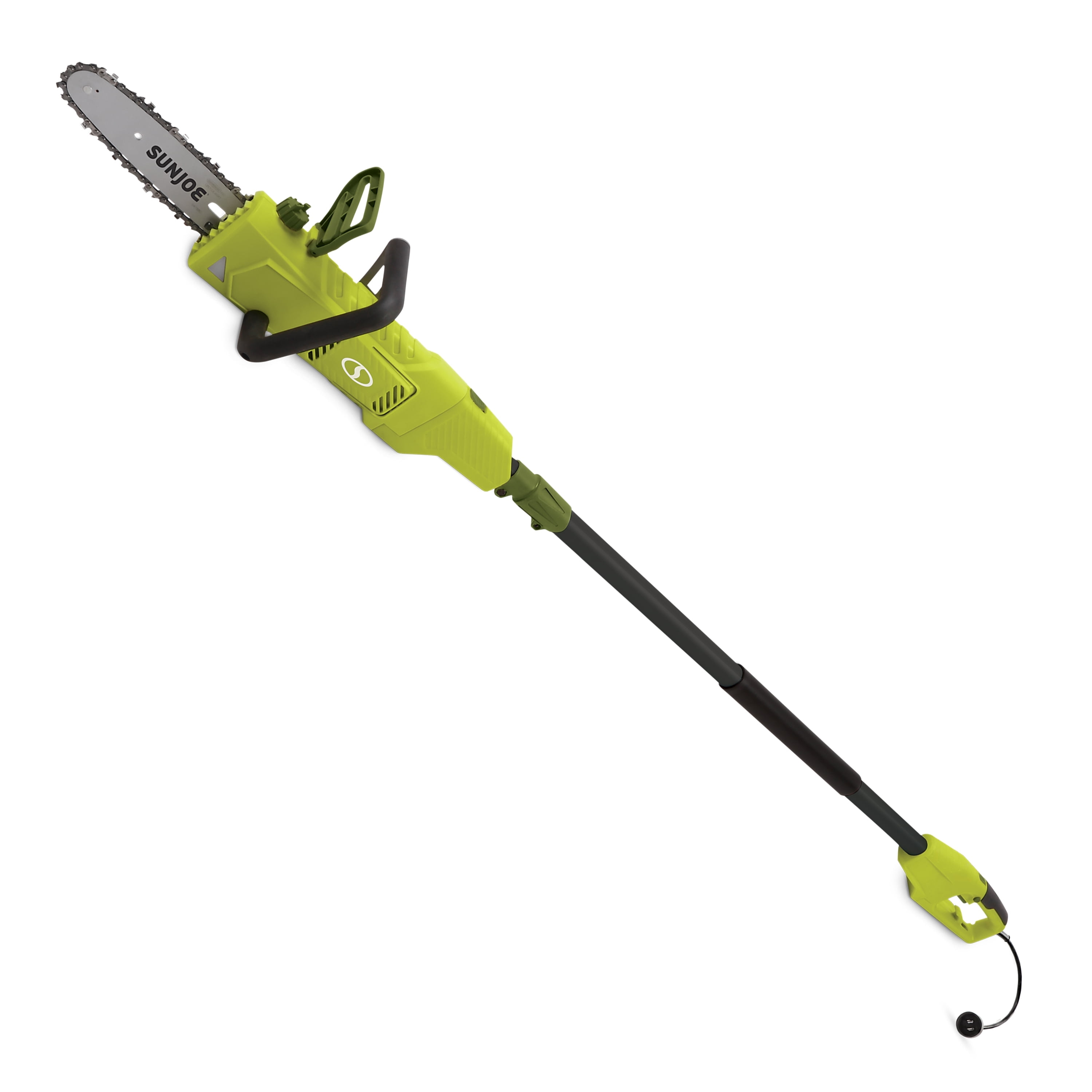 Sun Joe 8 Inch Electric Convertible Pole Chain Saw, 2-in-1 Cutting Tool, Green, SWJ805E