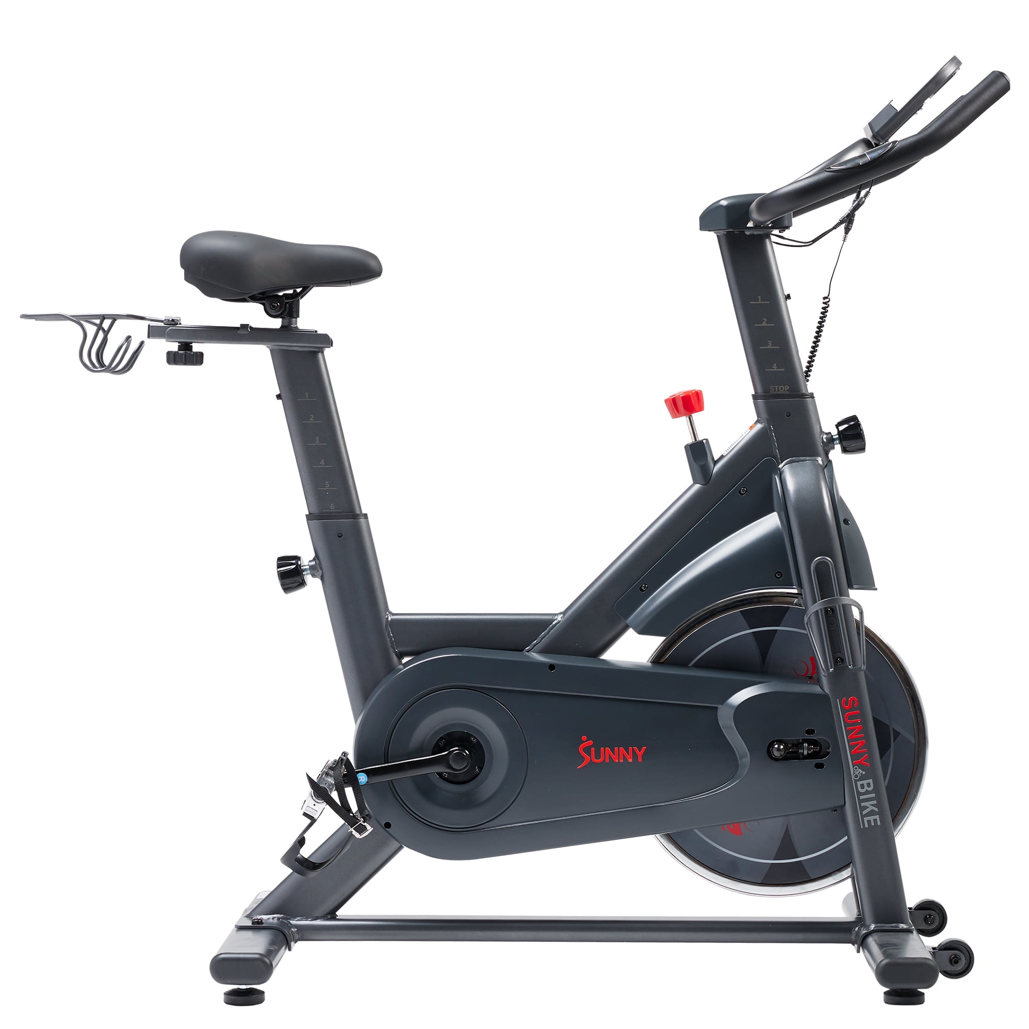 Sunny Health & Fitness Indoor Cycling Bike with Device Mount w Smart Bluetooth & FREE SunnyFit® App - SF-B122955