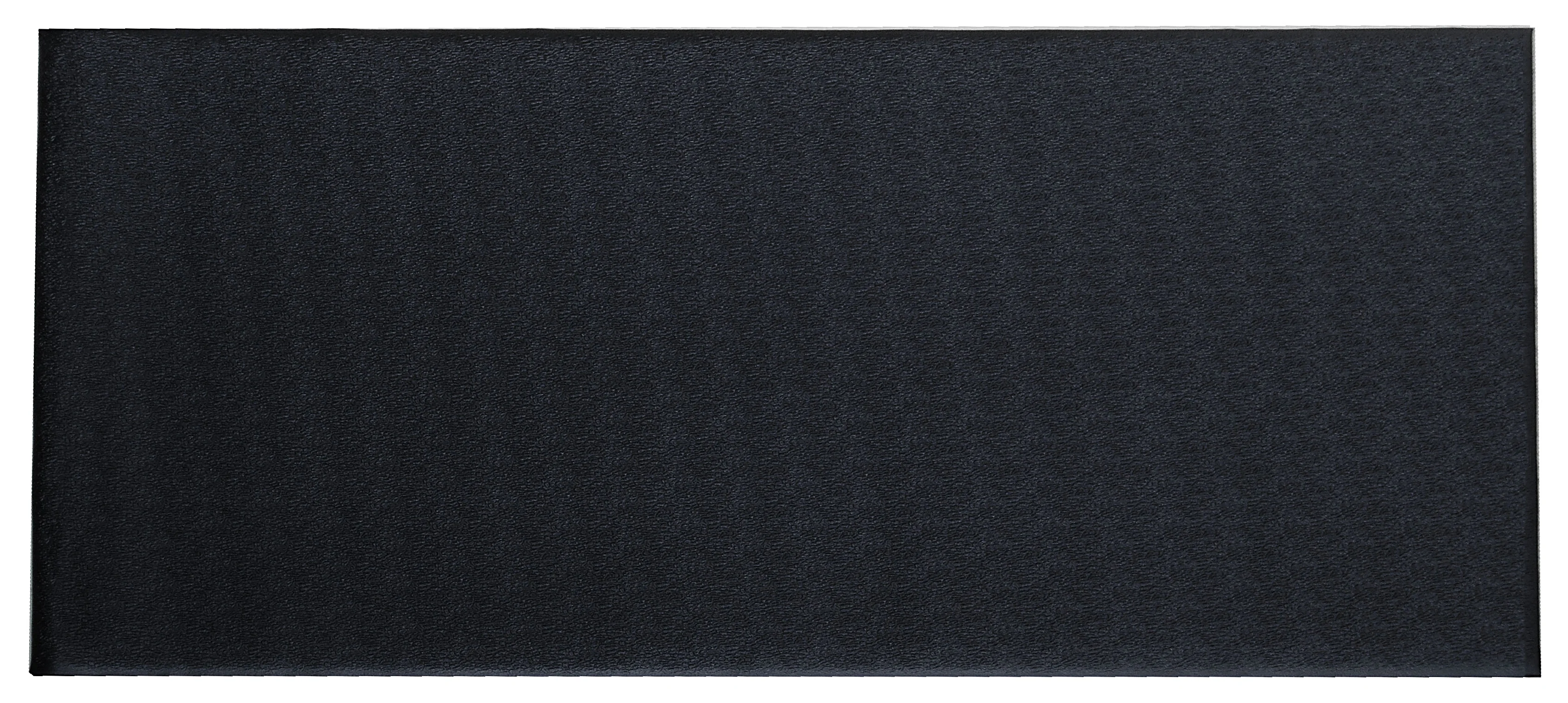 SuperMats - Treadmill Mat - Standard Quality Dense Foam Vinyl - Fitness Equipment Mat, Black, 36" x 90"