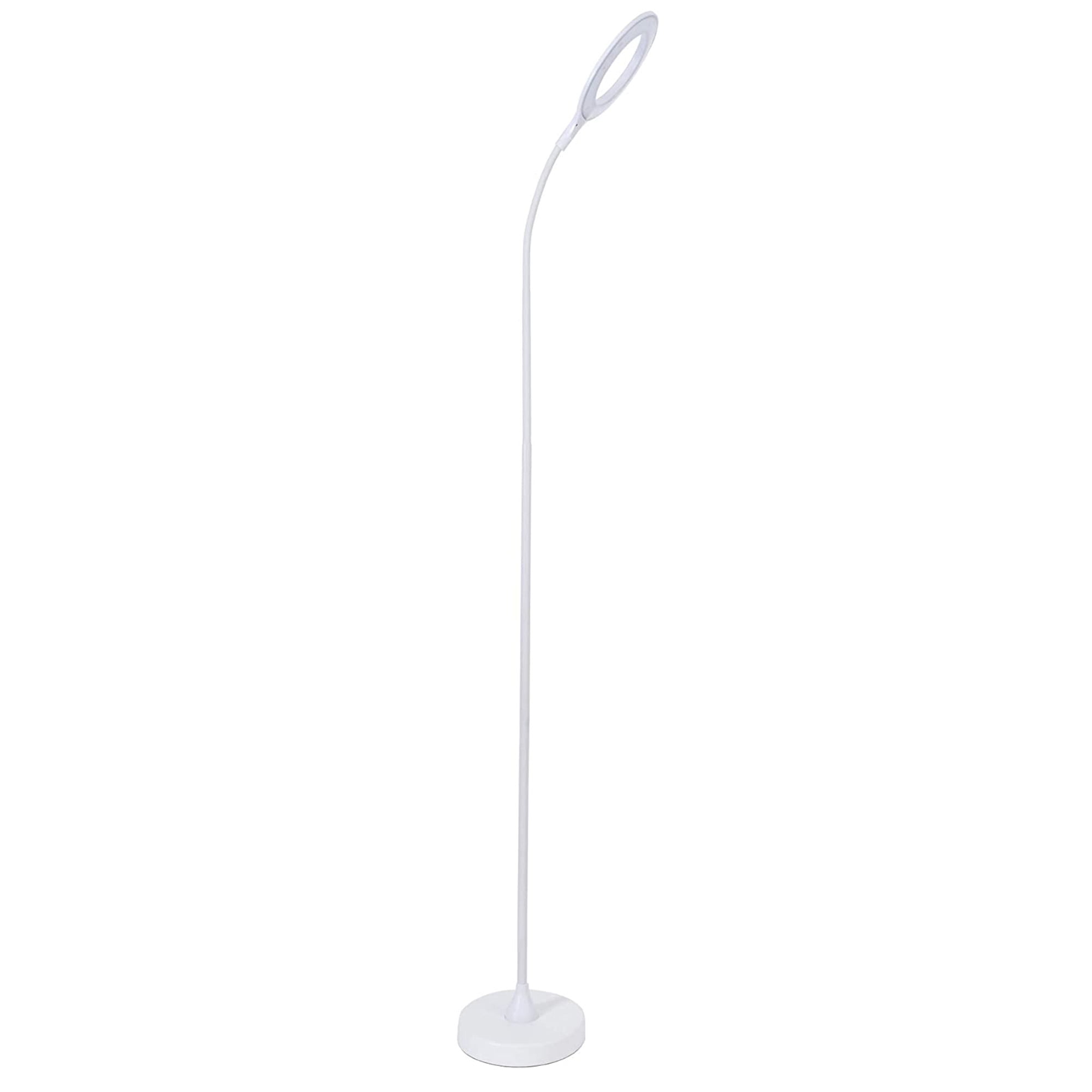 TW Lighting LED Floor Lamp for Living Room Bedroom Office Light Standing Lamps White