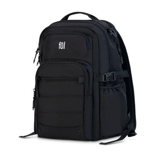 Tactics Collection 17 Inch Laptop Backpack, Division Padded Computer Bag for Commute or Travel, Black