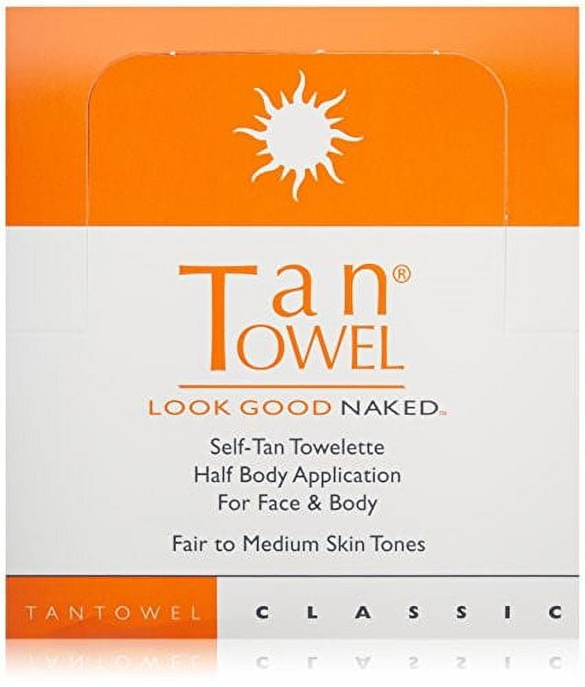 Tan Towel Self Tan Towelette Classic 50 Count