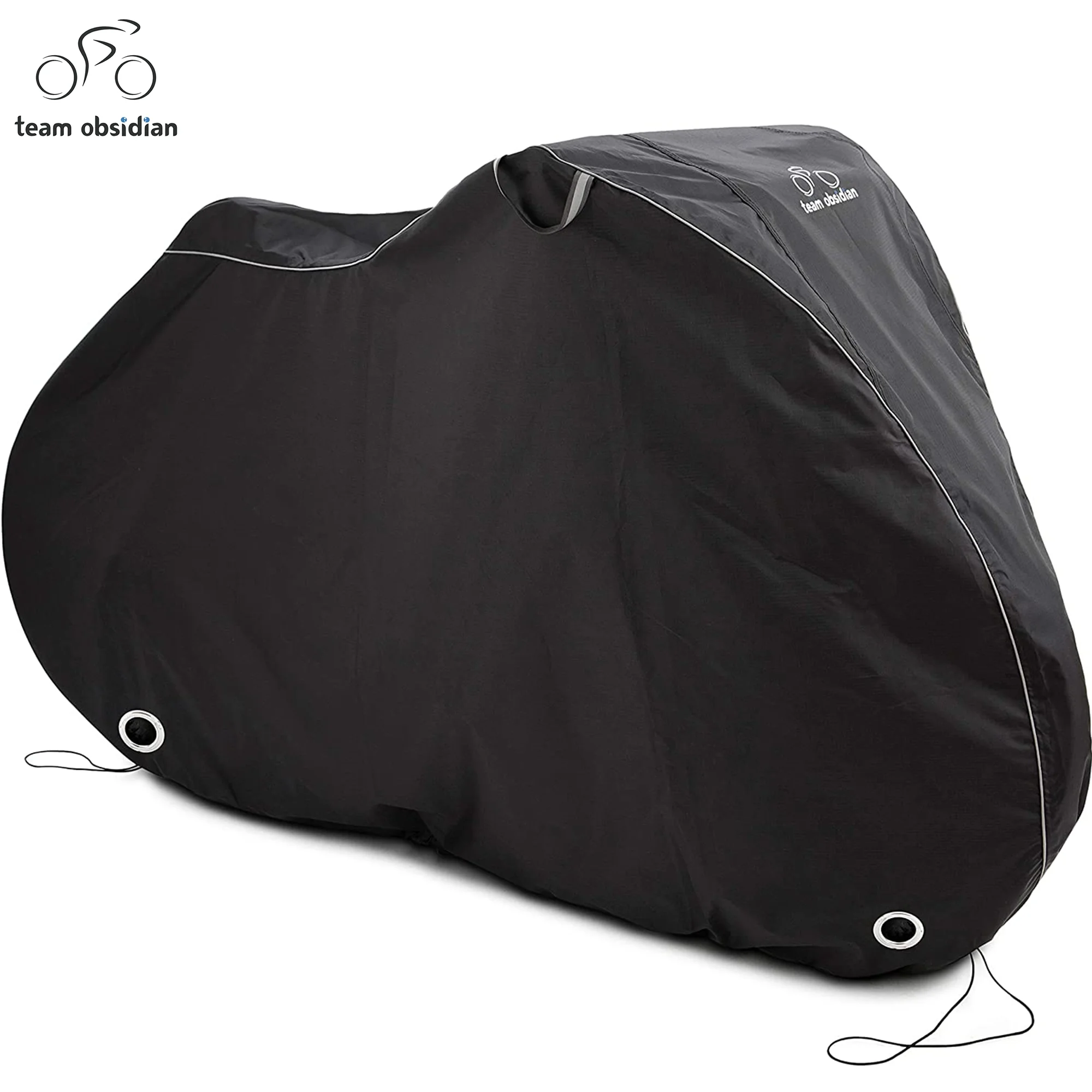 TeamObsidian Bike Cover for Waterproof Outdoor Storage Stationary Bicycle Covers Large