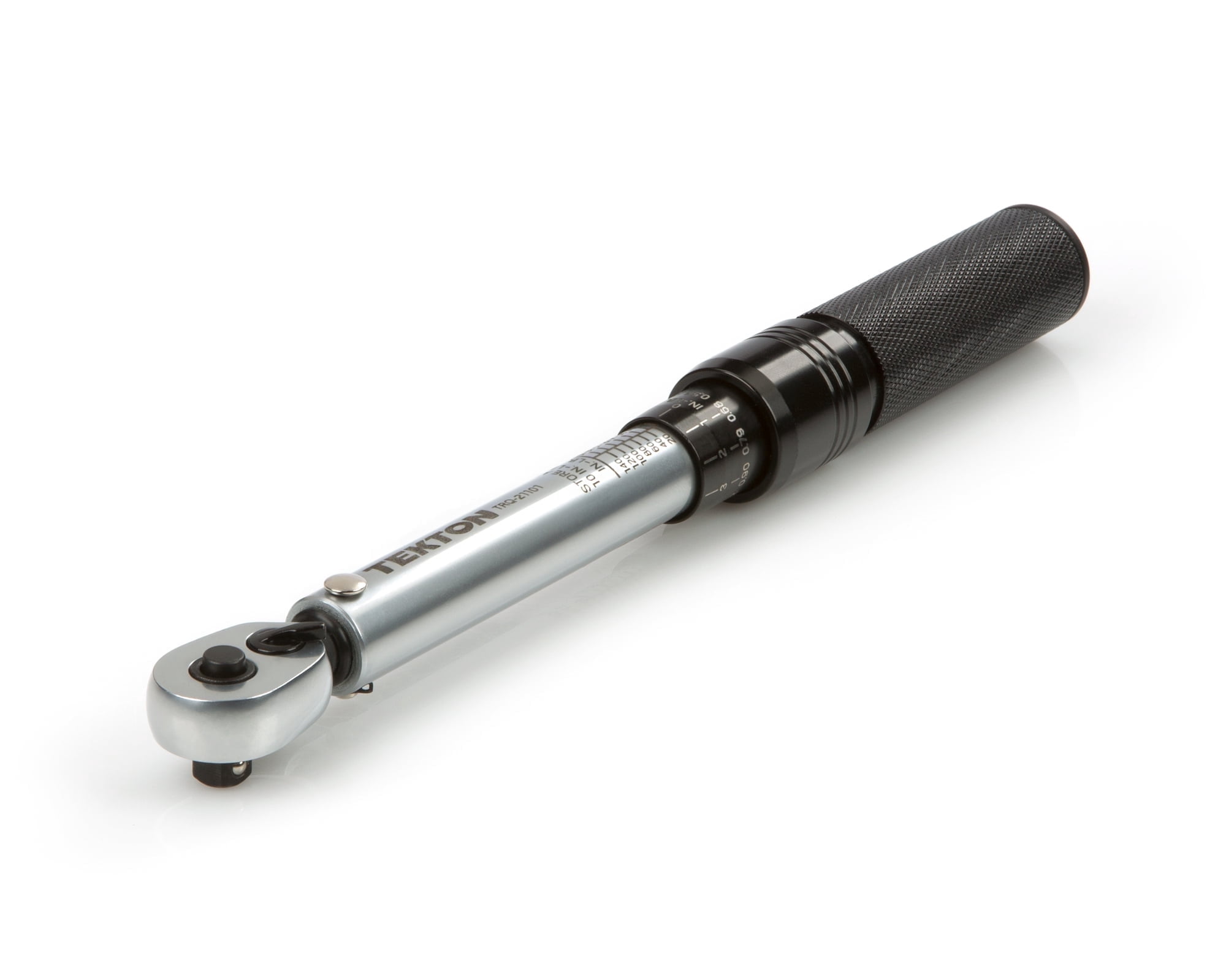 TEKTON 1/4 Inch Drive Dual-Direction Micrometer Torque Wrench (10-150 in-lb) | TRQ21101
