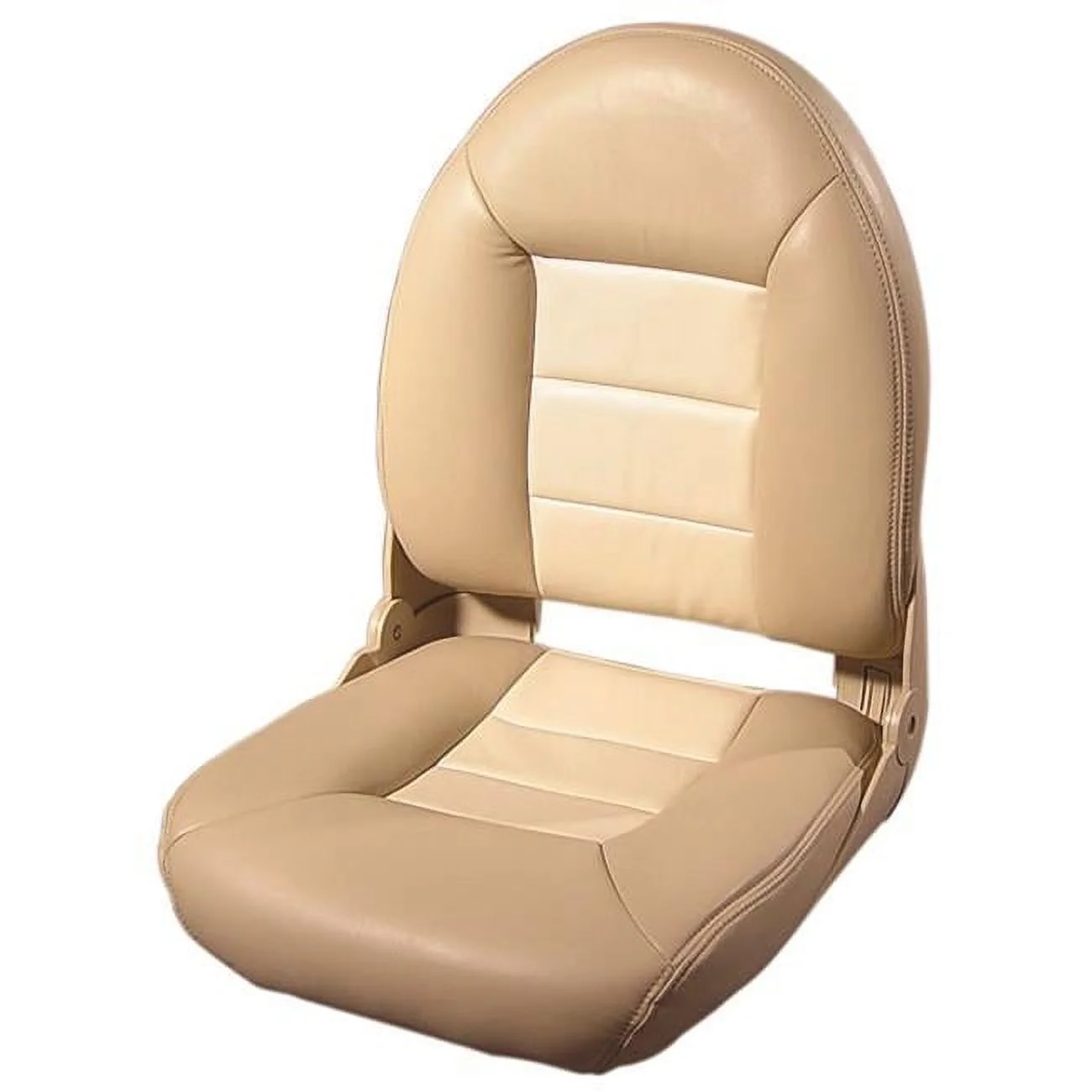 Tempress Tan/Sand Folding High Back Boat Seat
