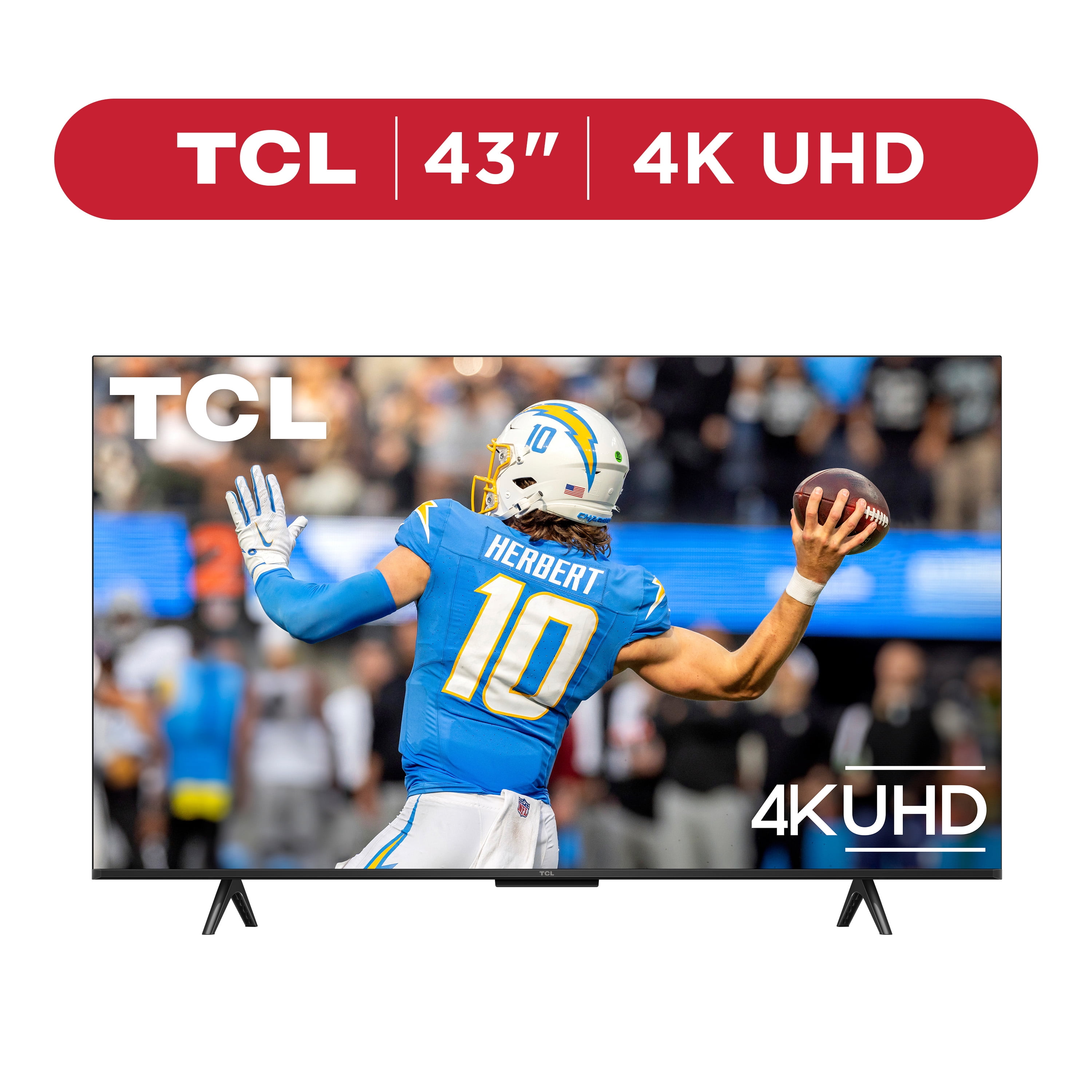 TCL 43” Class S5 (43S551G) 4K UHD HDR LED Smart TV with Google TV (NEW 2024)