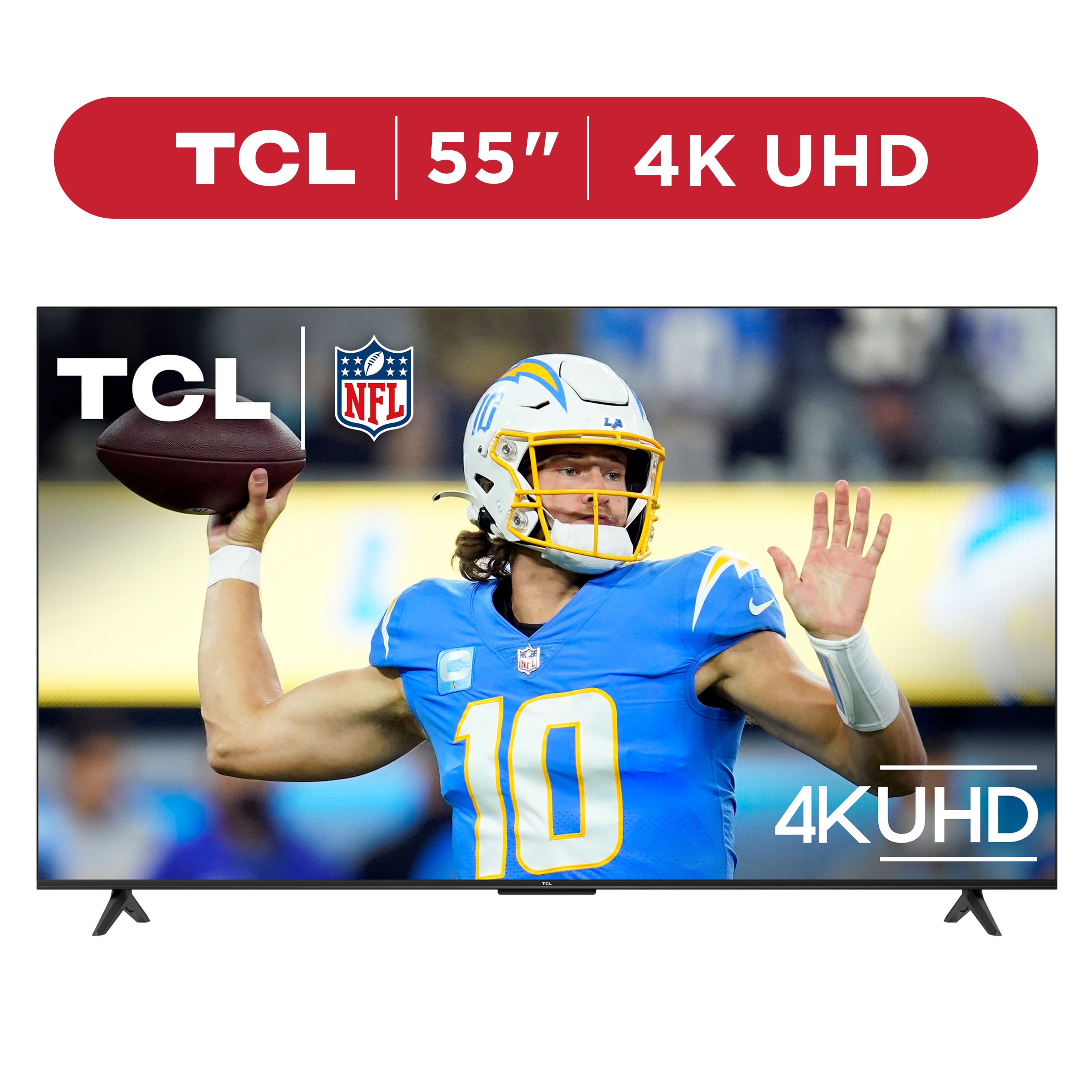 TCL 55” Class S Class 4K UHD HDR LED Smart TV with Google TV, 55S450G