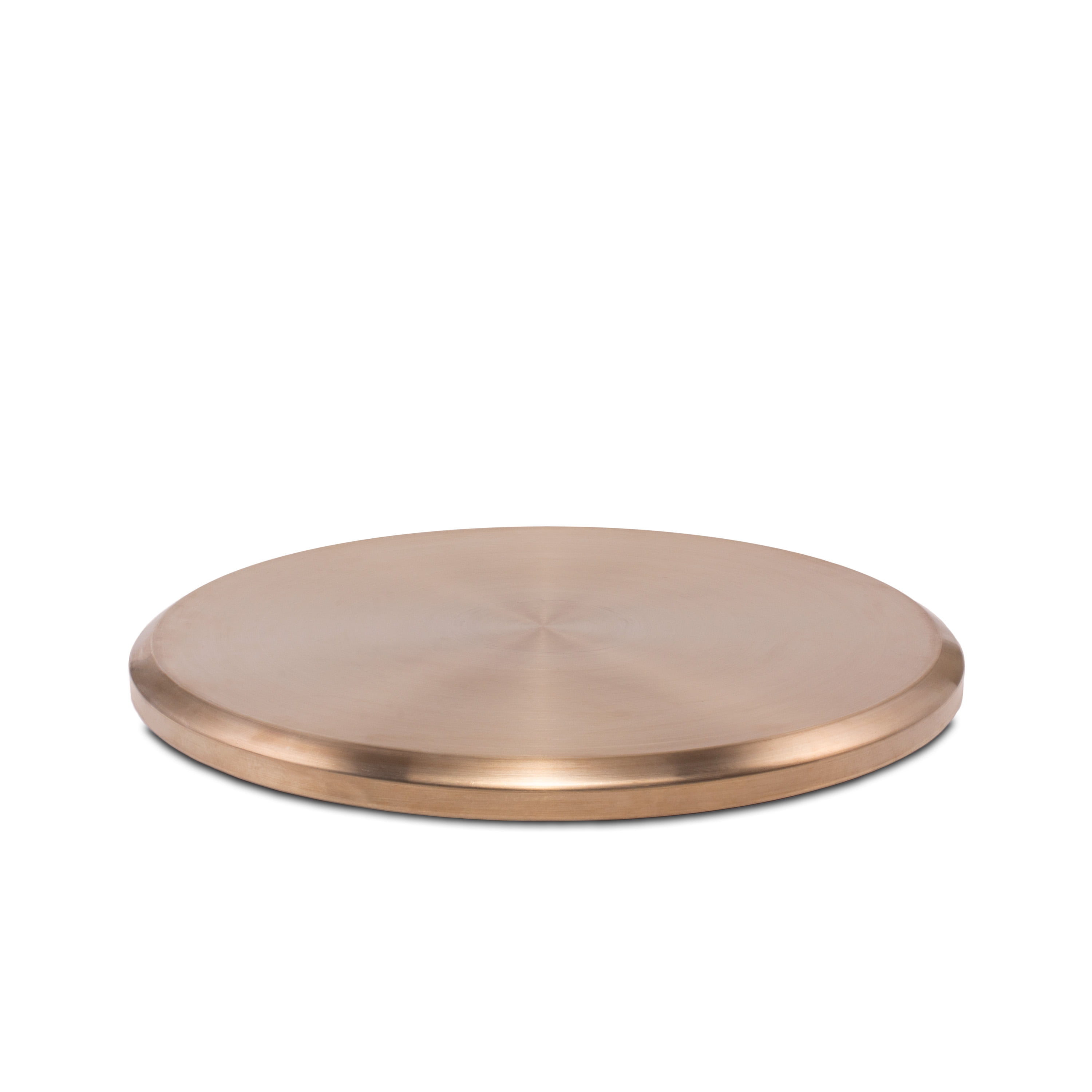 TIKI Metal Tabletop Cover 25.6" for TIKI Patio Fire Pit – Durable Gold Fire Pit Lid & Protective Cover for Outdoor Smokeless Fire Pit