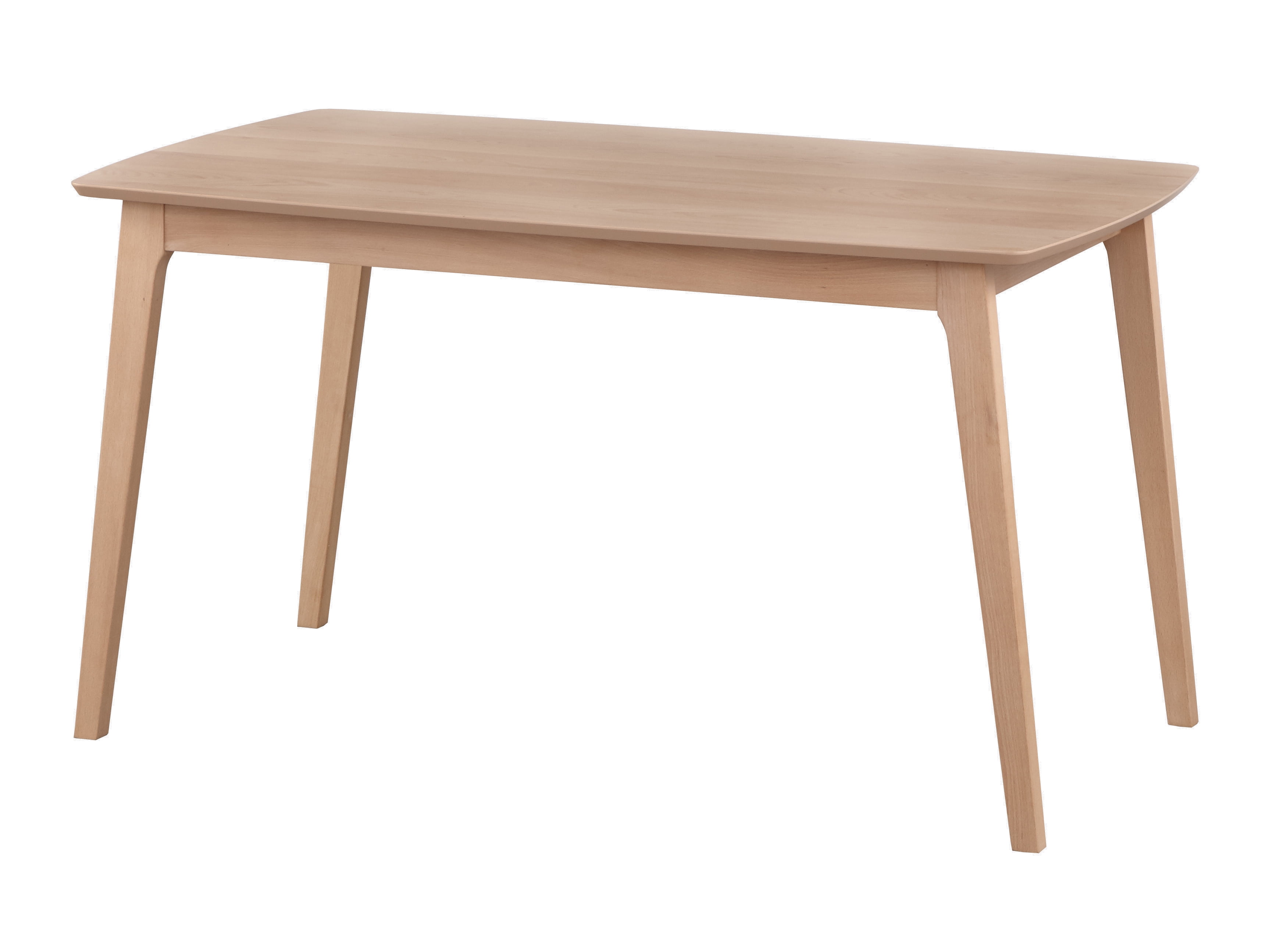 TMS Cadiz 55" Indoor Dining Table, Natural Beechwood