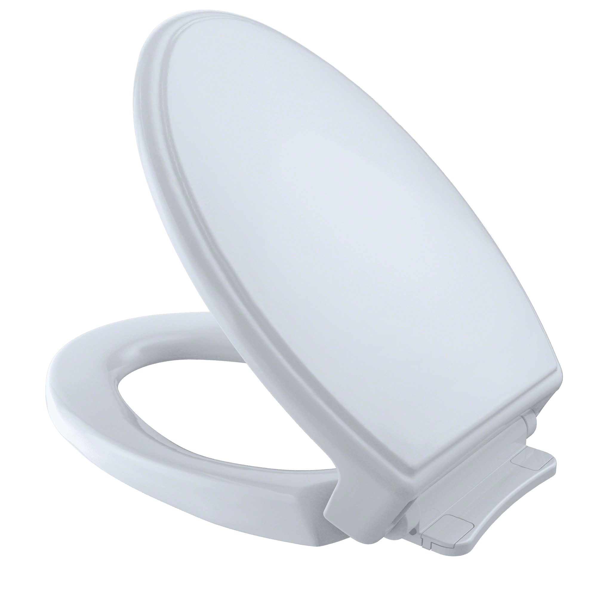 TOTO SS154#01 Traditional SoftClose Elongated Toilet Seat, Cotton White